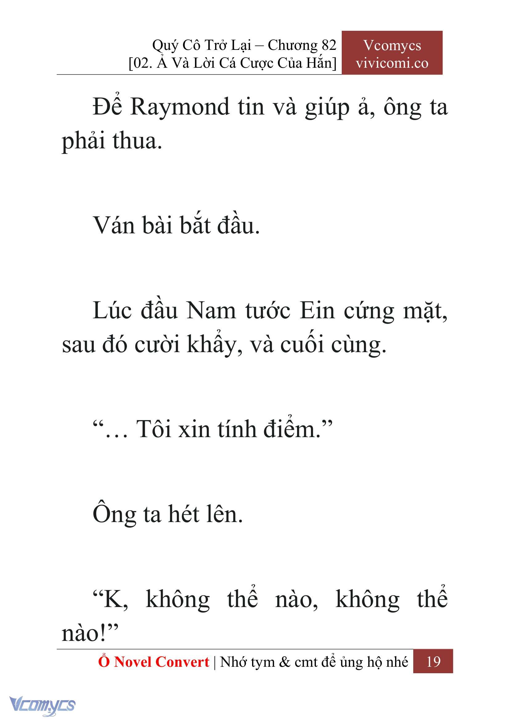 [Novel] Quý Cô Trở Lại Chapter 82 - Trang 22