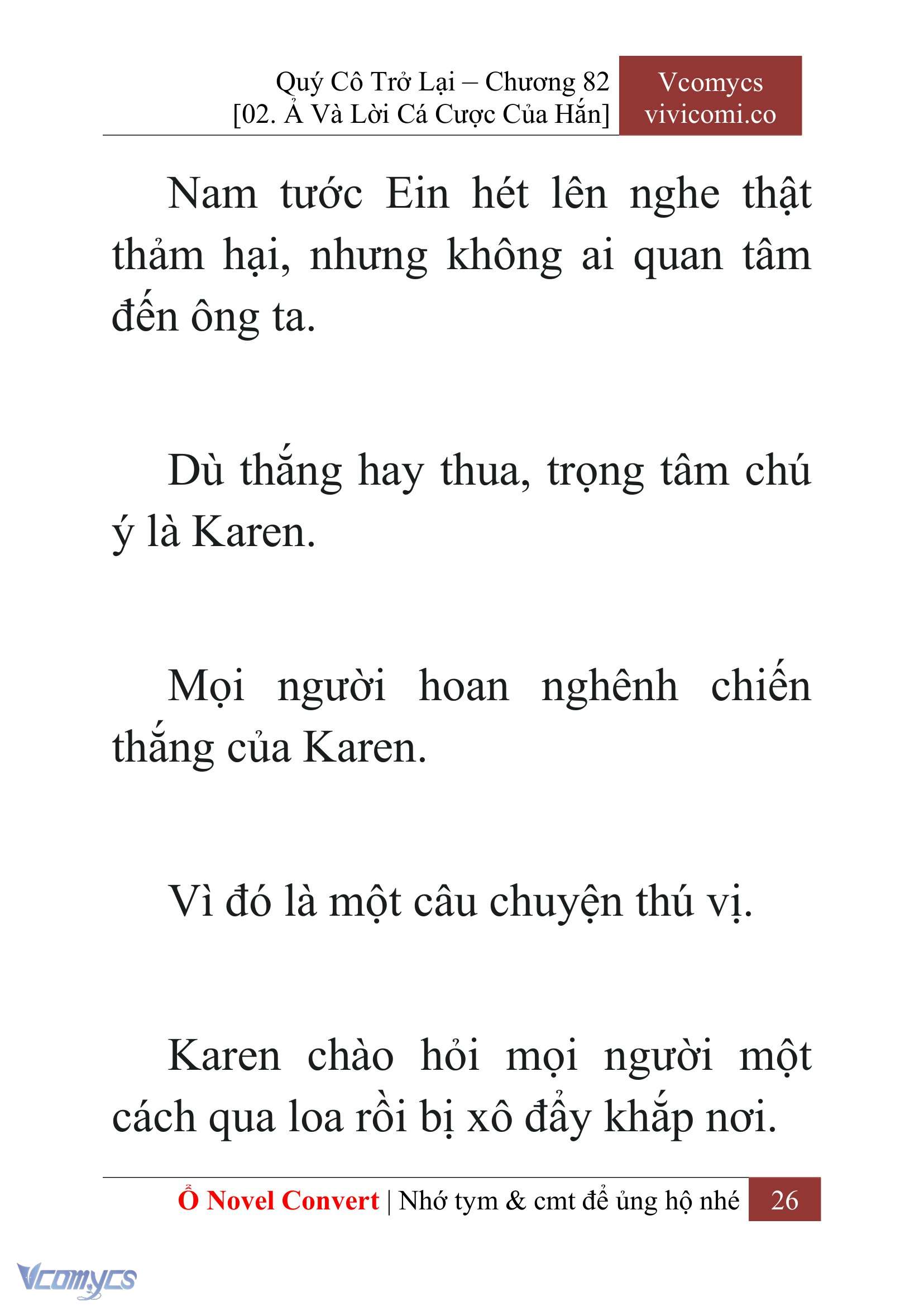 [Novel] Quý Cô Trở Lại Chapter 82 - Trang 29