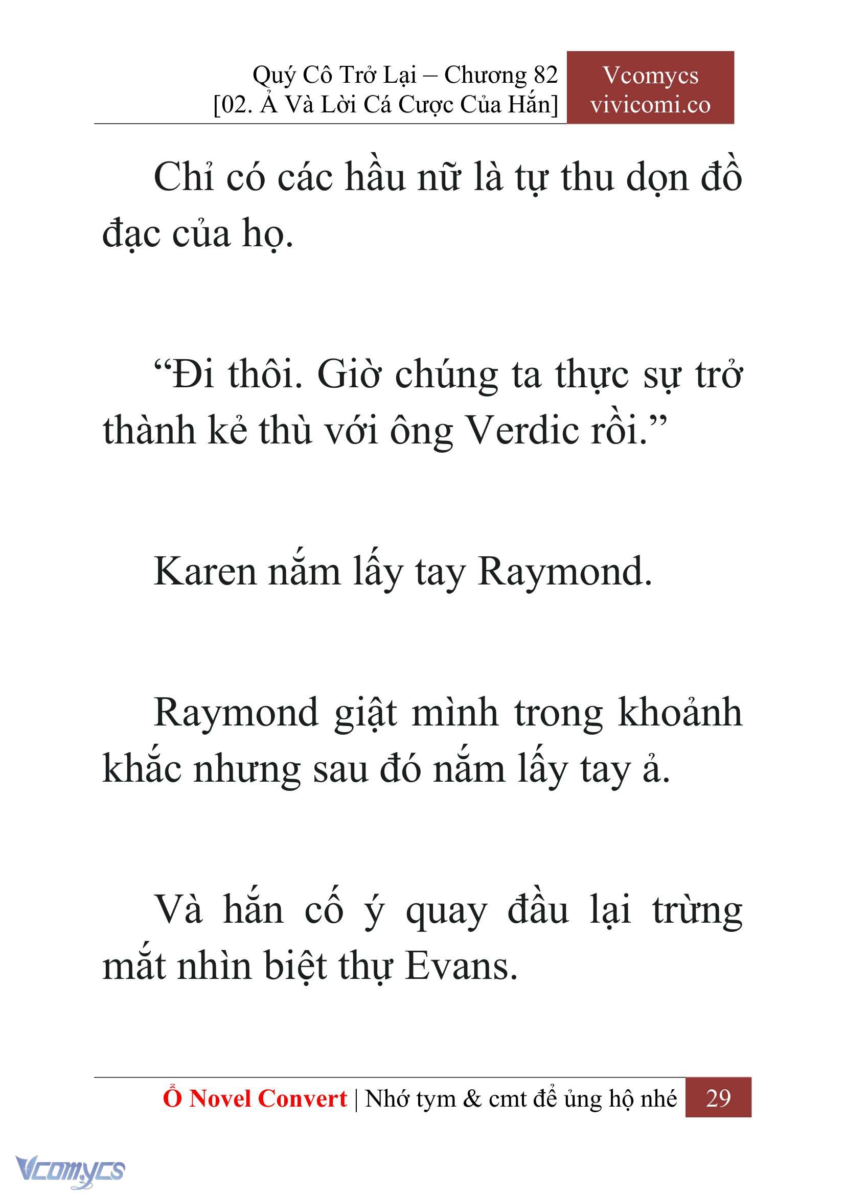 [Novel] Quý Cô Trở Lại Chapter 82 - Trang 32
