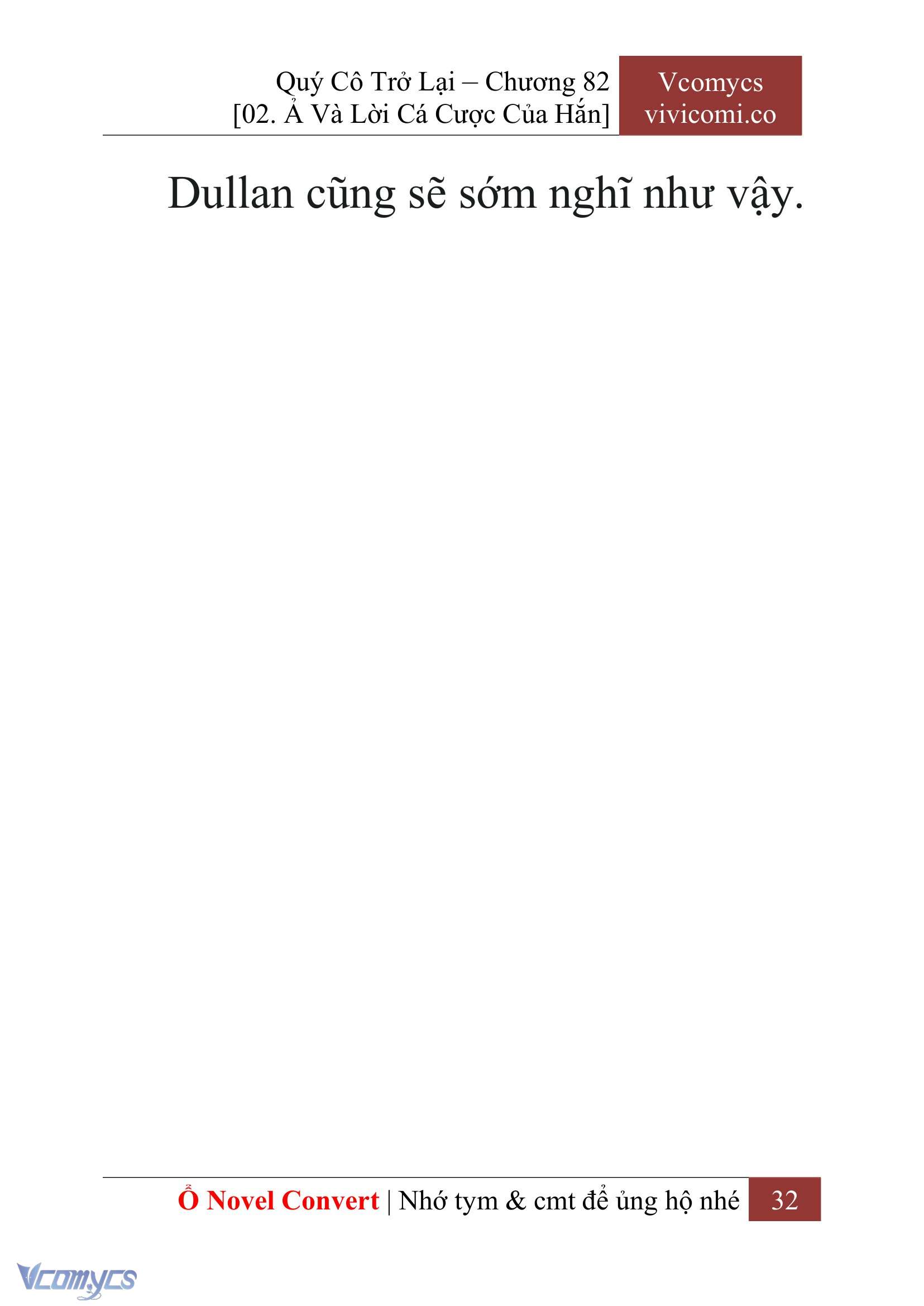 [Novel] Quý Cô Trở Lại Chapter 82 - Trang 35
