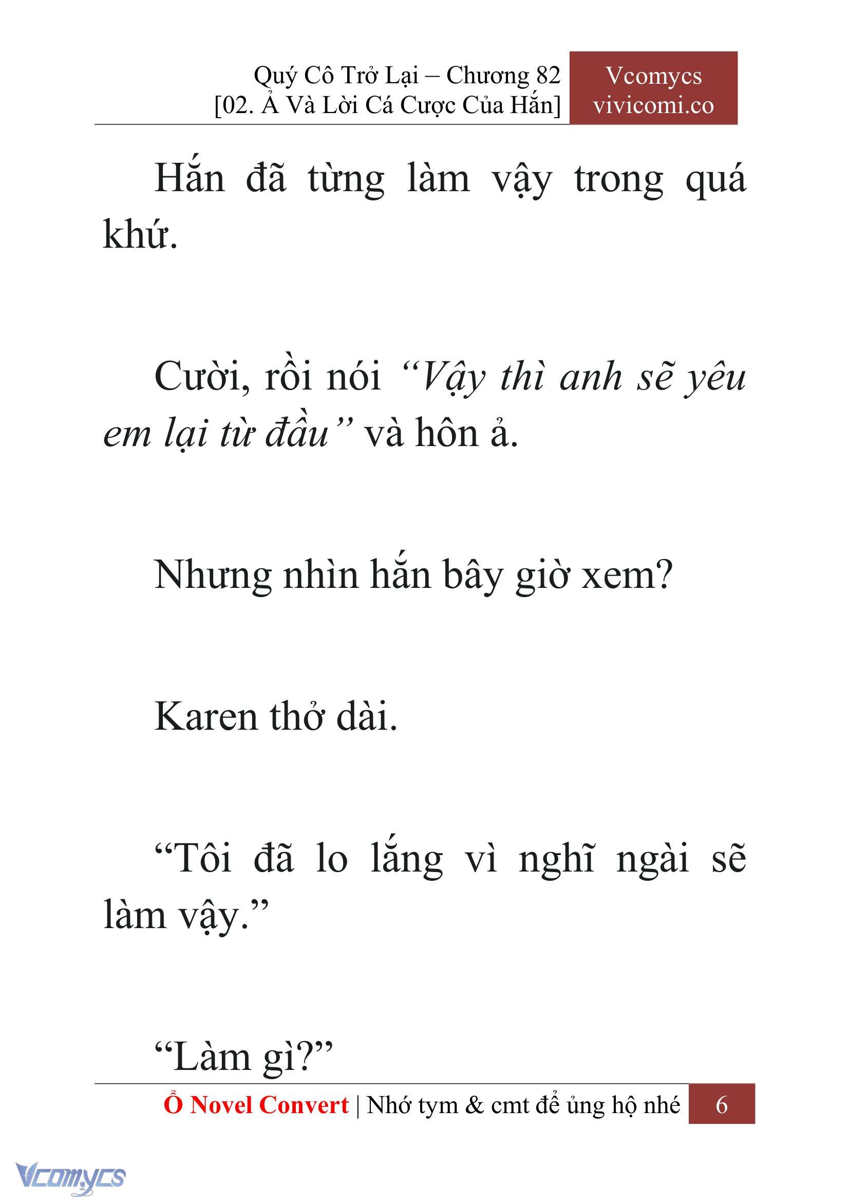 [Novel] Quý Cô Trở Lại Chapter 82 - Trang 9