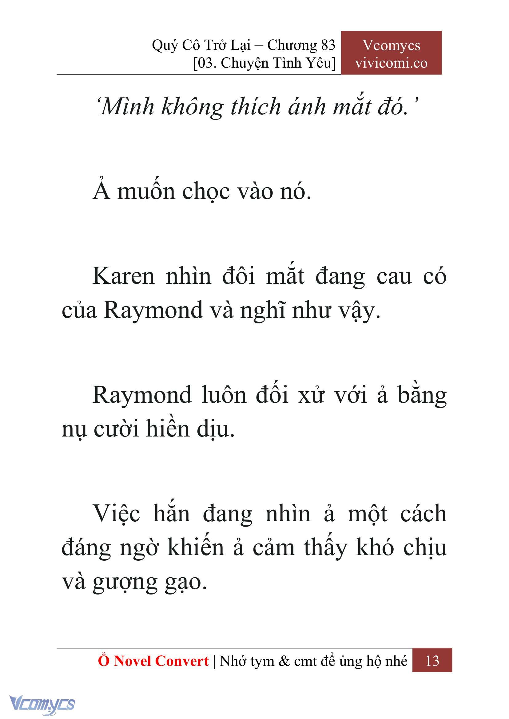 [Novel] Quý Cô Trở Lại Chapter 83 - Trang 16