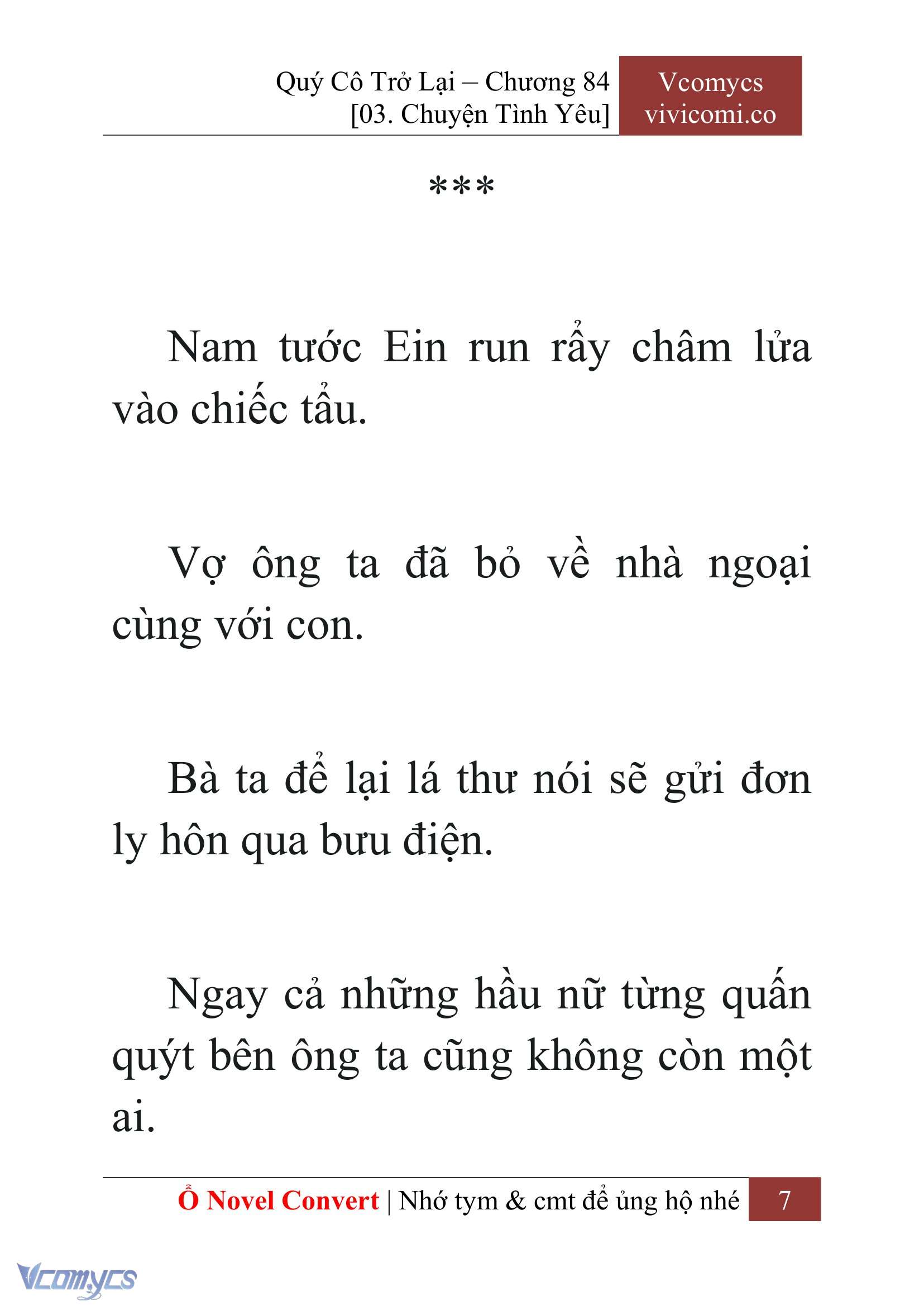 [Novel] Quý Cô Trở Lại Chapter 84 - Trang 10
