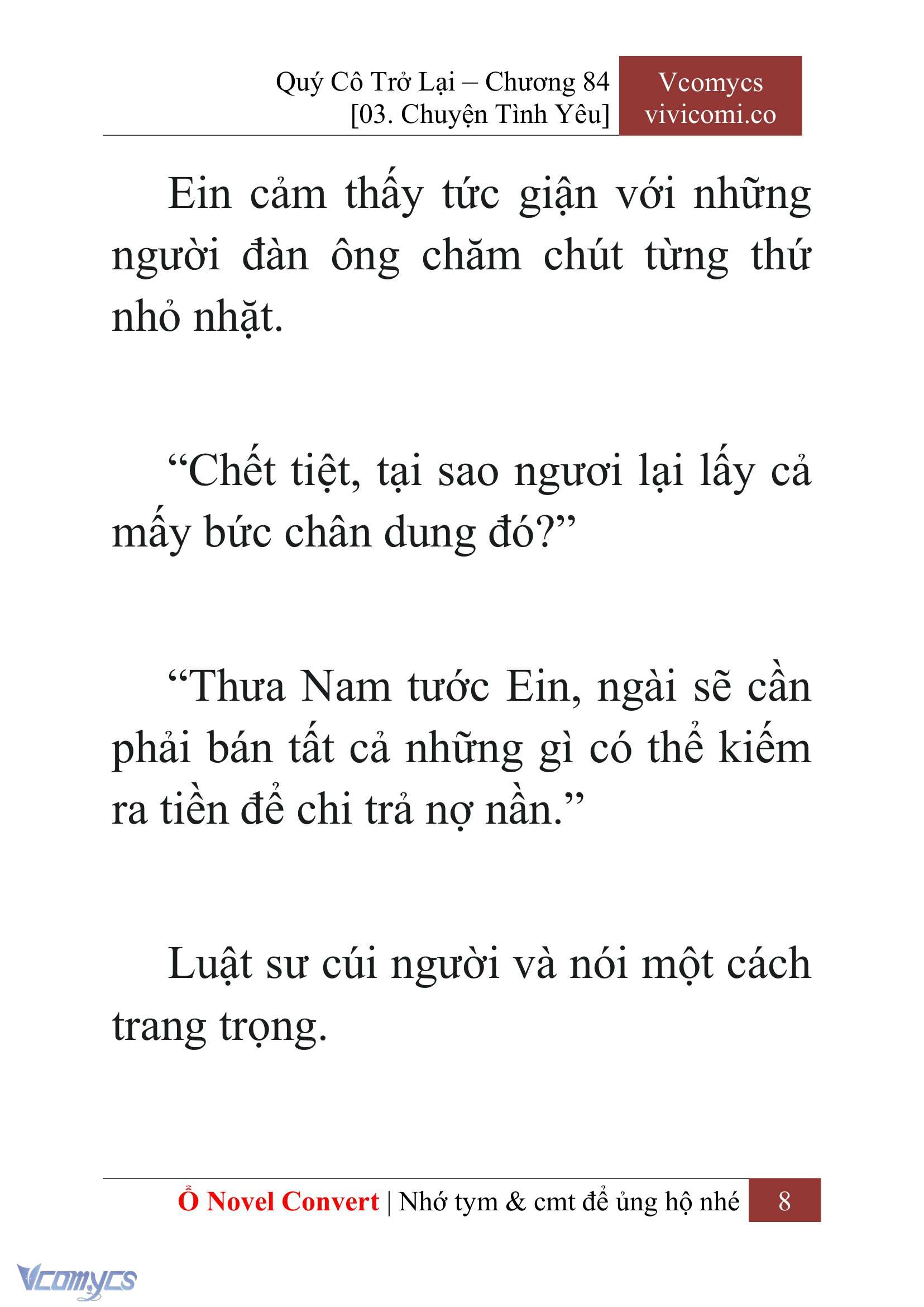 [Novel] Quý Cô Trở Lại Chapter 84 - Trang 11