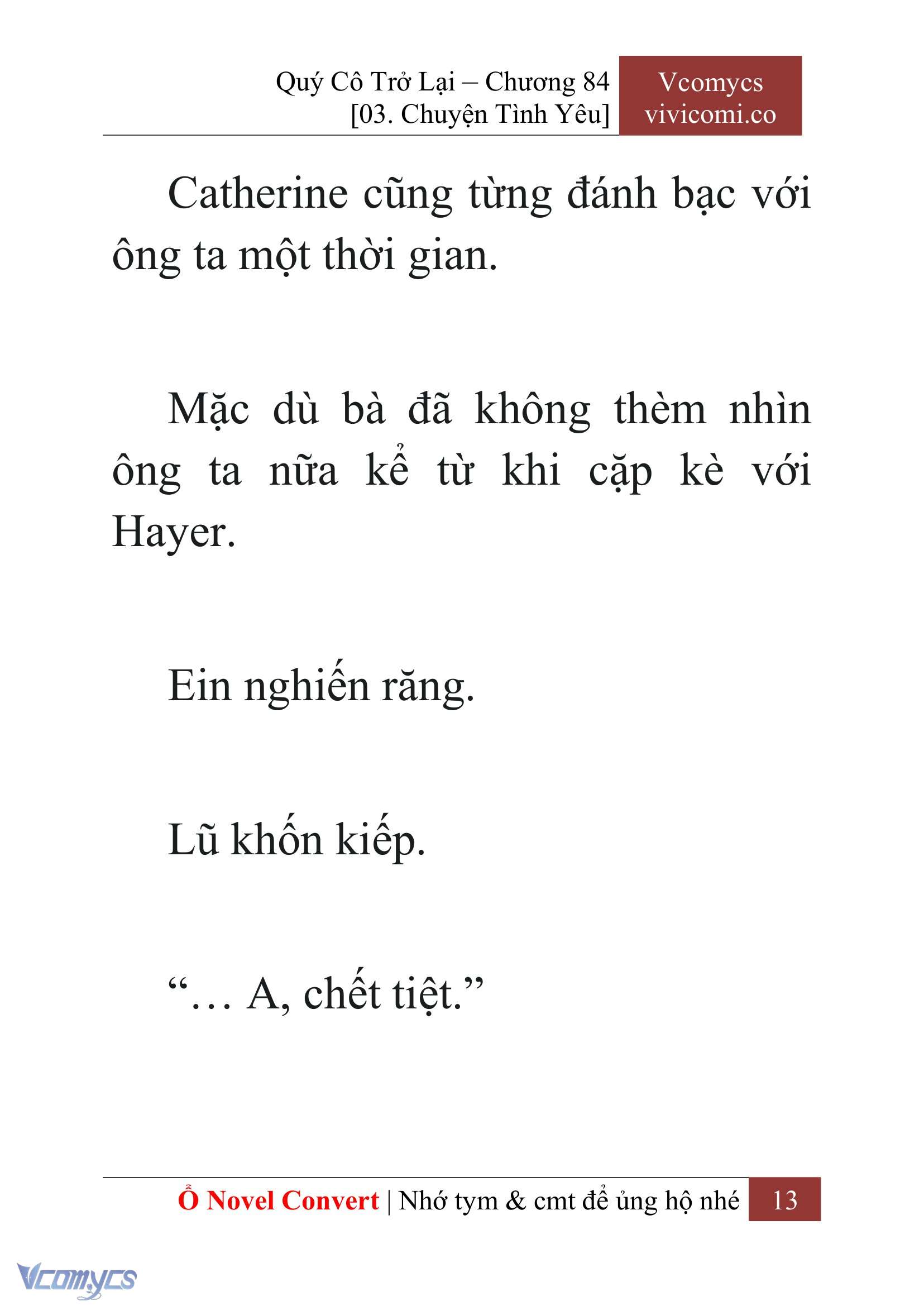 [Novel] Quý Cô Trở Lại Chapter 84 - Trang 16