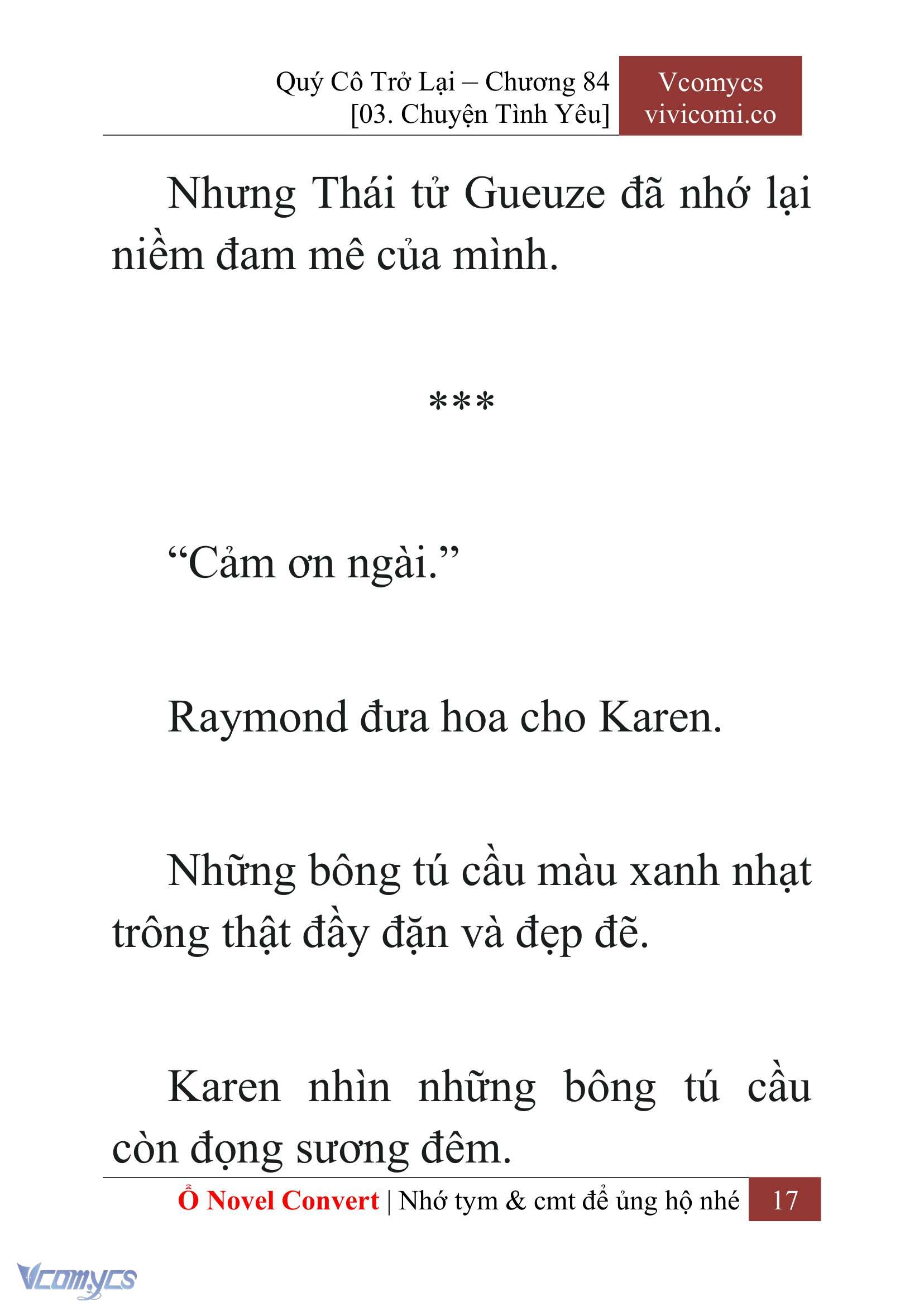 [Novel] Quý Cô Trở Lại Chapter 84 - Trang 20