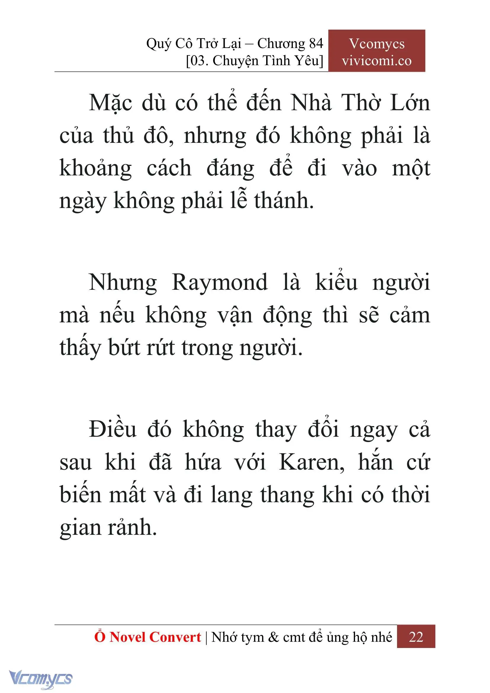 [Novel] Quý Cô Trở Lại Chapter 84 - Trang 25