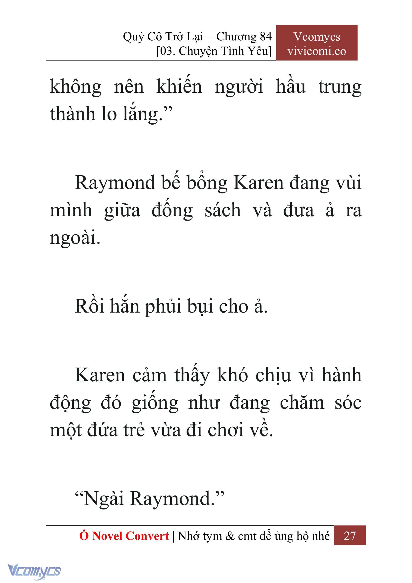 [Novel] Quý Cô Trở Lại Chapter 84 - Trang 30