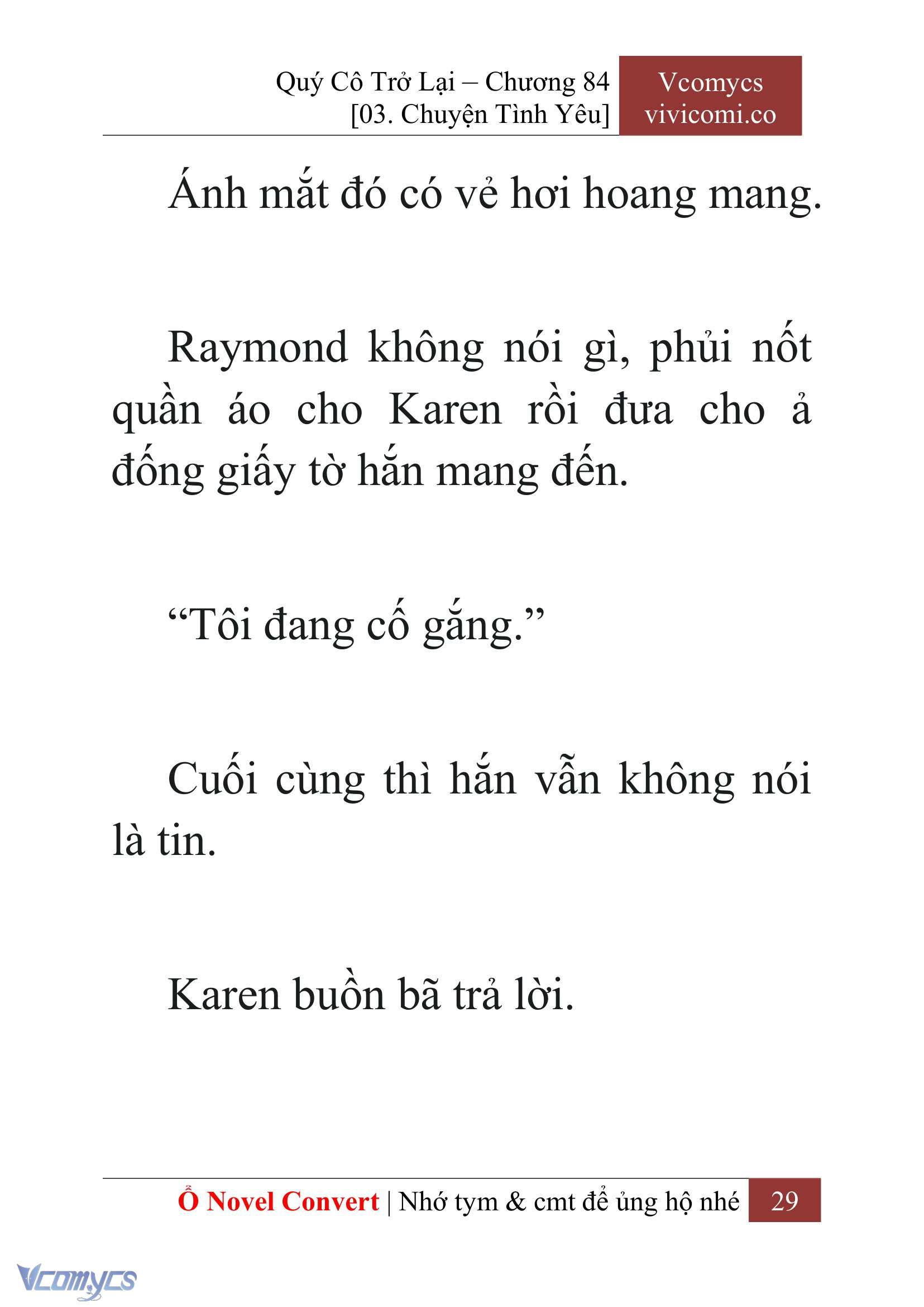 [Novel] Quý Cô Trở Lại Chapter 84 - Trang 32