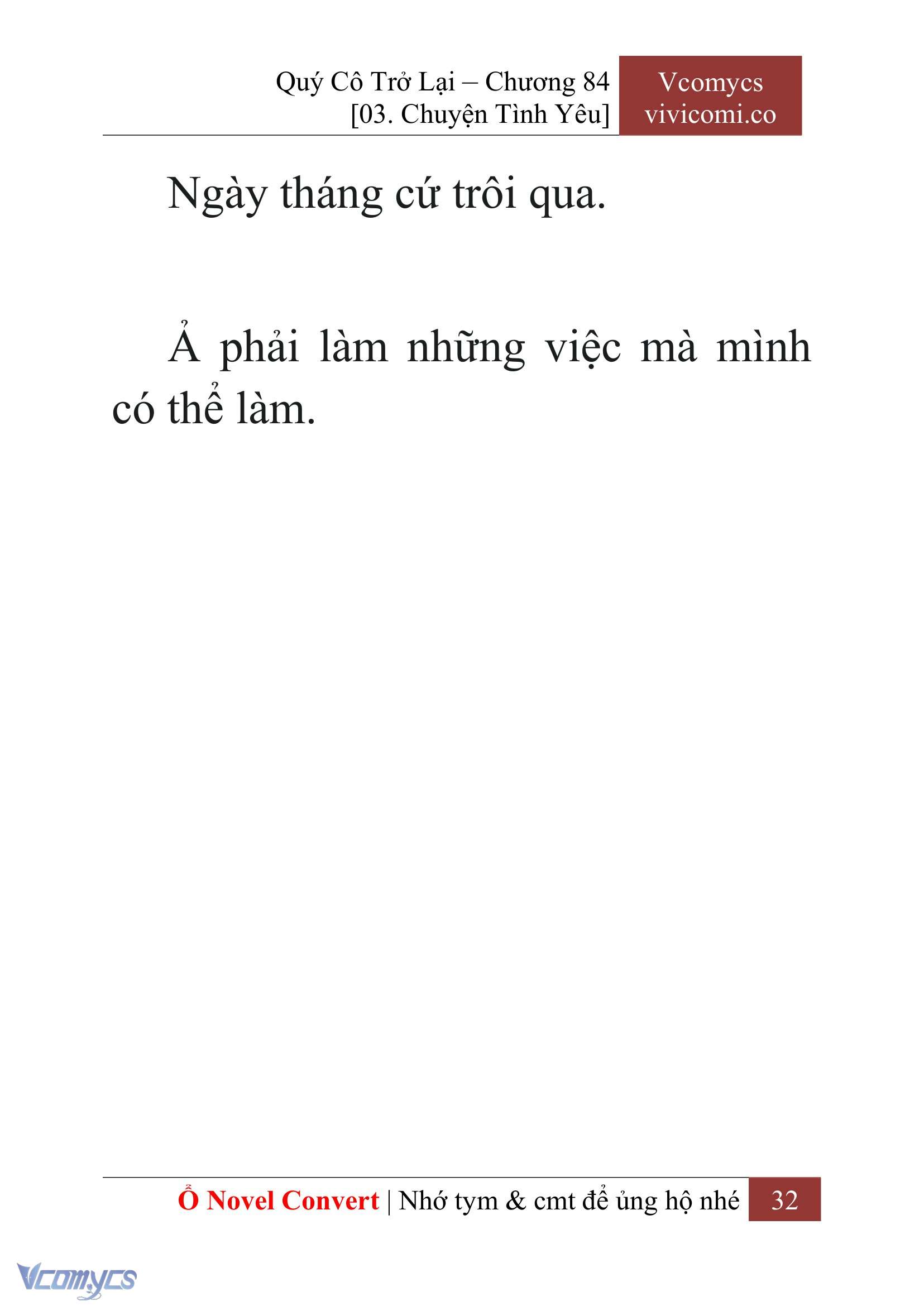 [Novel] Quý Cô Trở Lại Chapter 84 - Trang 35