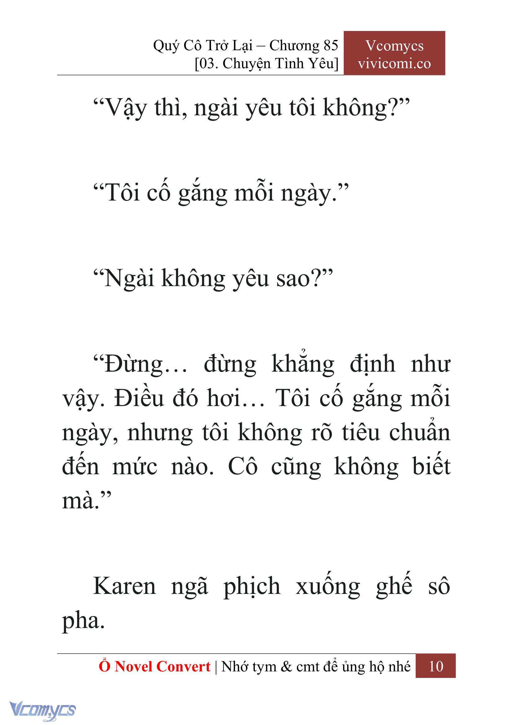 [Novel] Quý Cô Trở Lại Chapter 85 - Trang 13