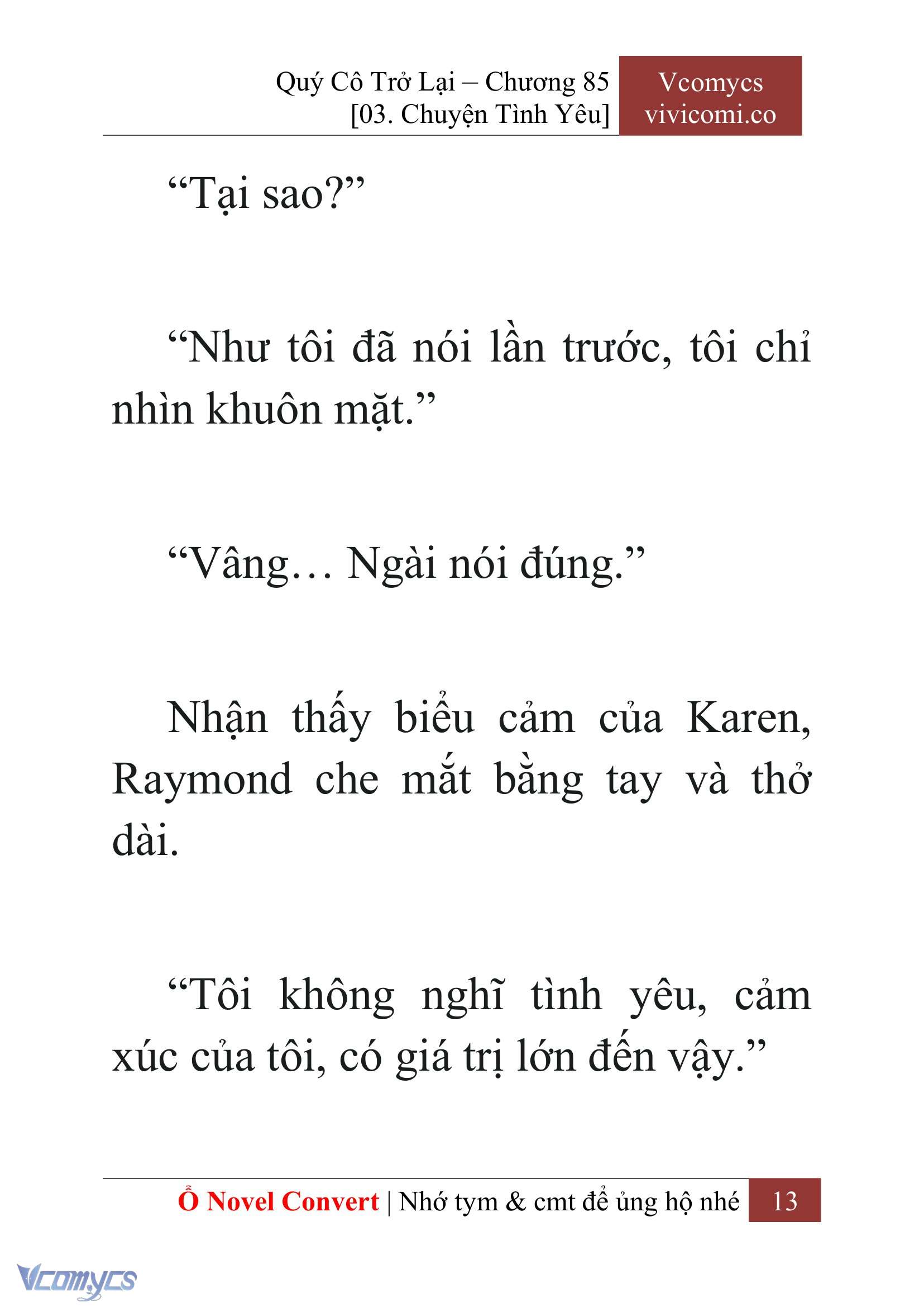 [Novel] Quý Cô Trở Lại Chapter 85 - Trang 16