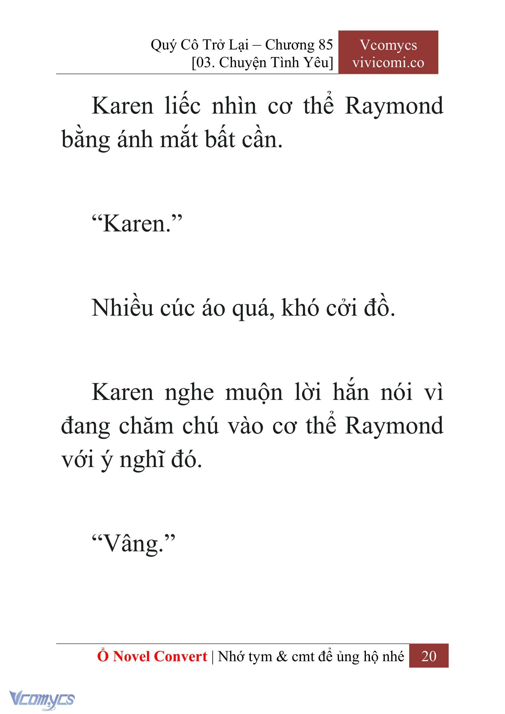[Novel] Quý Cô Trở Lại Chapter 85 - Trang 23