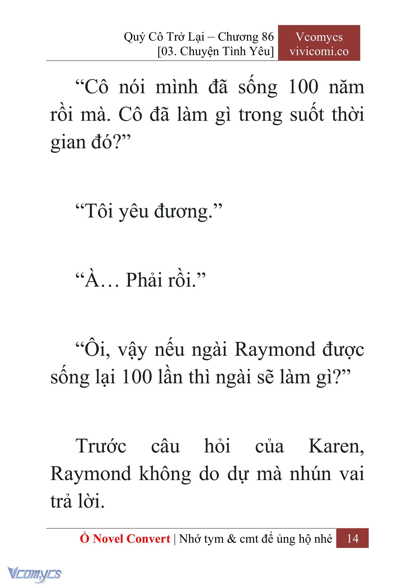 [Novel] Quý Cô Trở Lại Chapter 86 - Trang 17