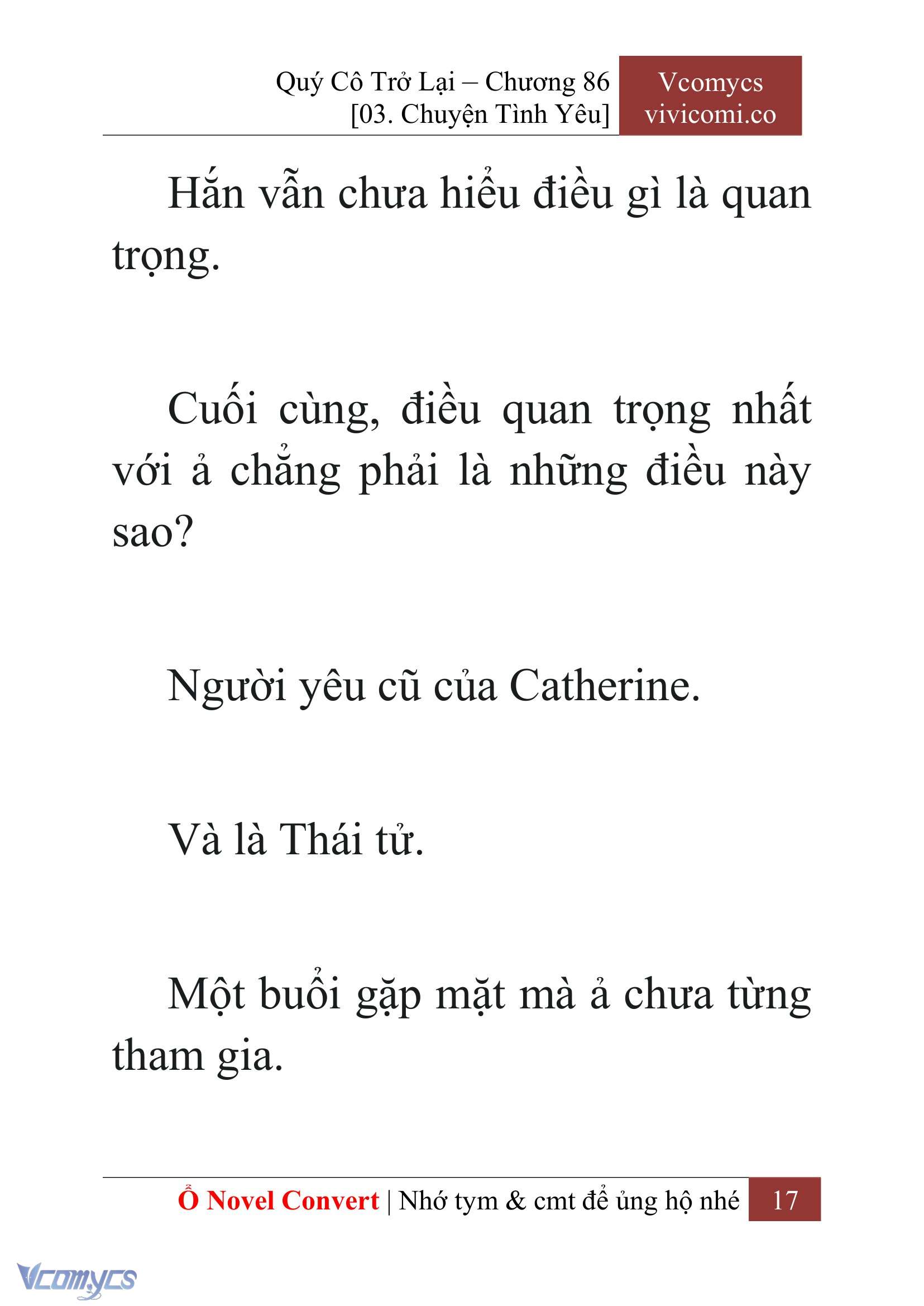 [Novel] Quý Cô Trở Lại Chapter 86 - Trang 20