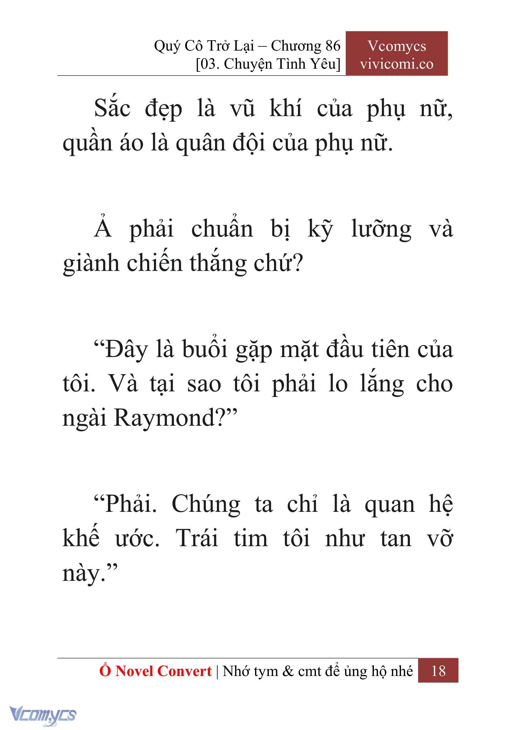 [Novel] Quý Cô Trở Lại Chapter 86 - Trang 21