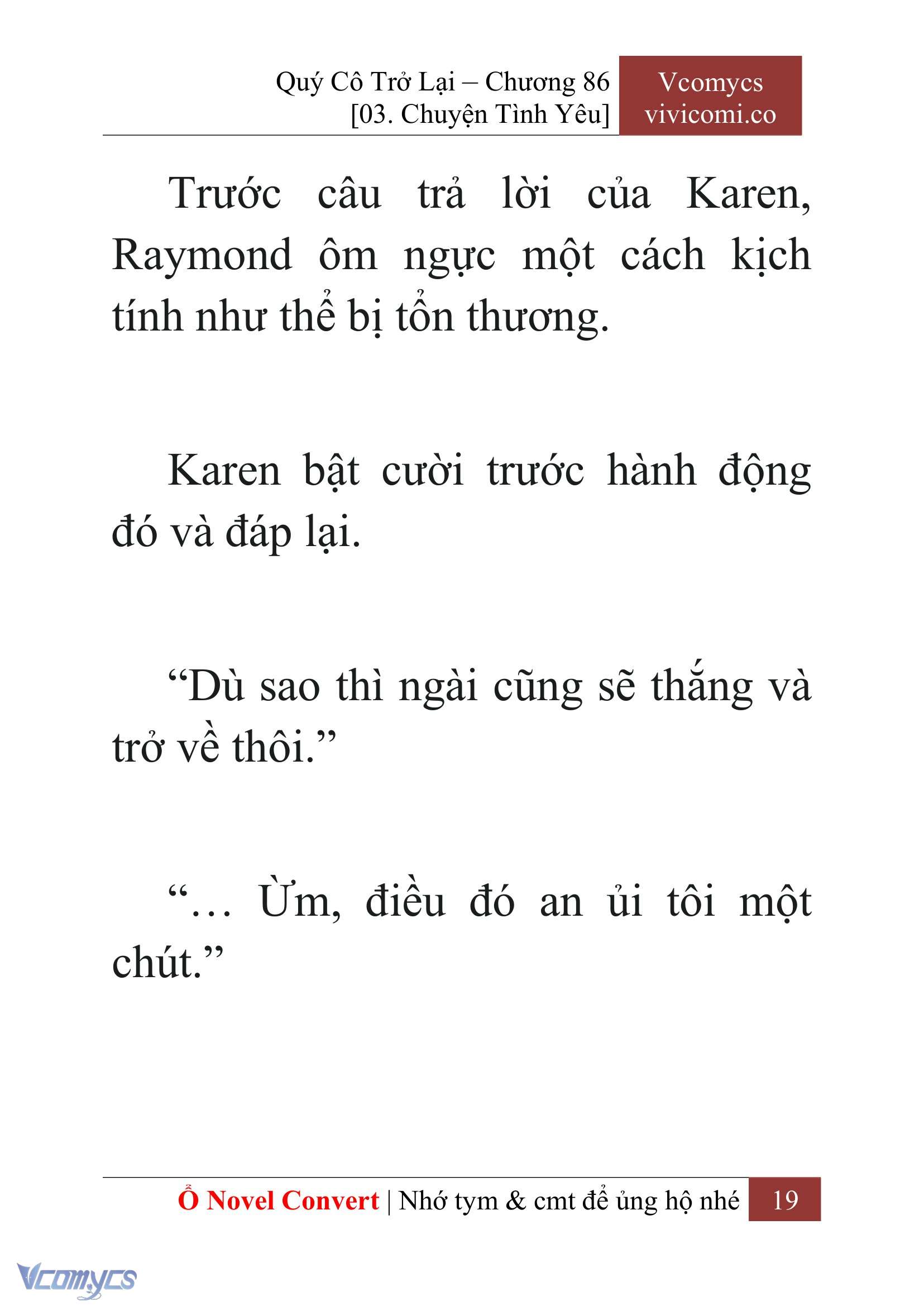 [Novel] Quý Cô Trở Lại Chapter 86 - Trang 22