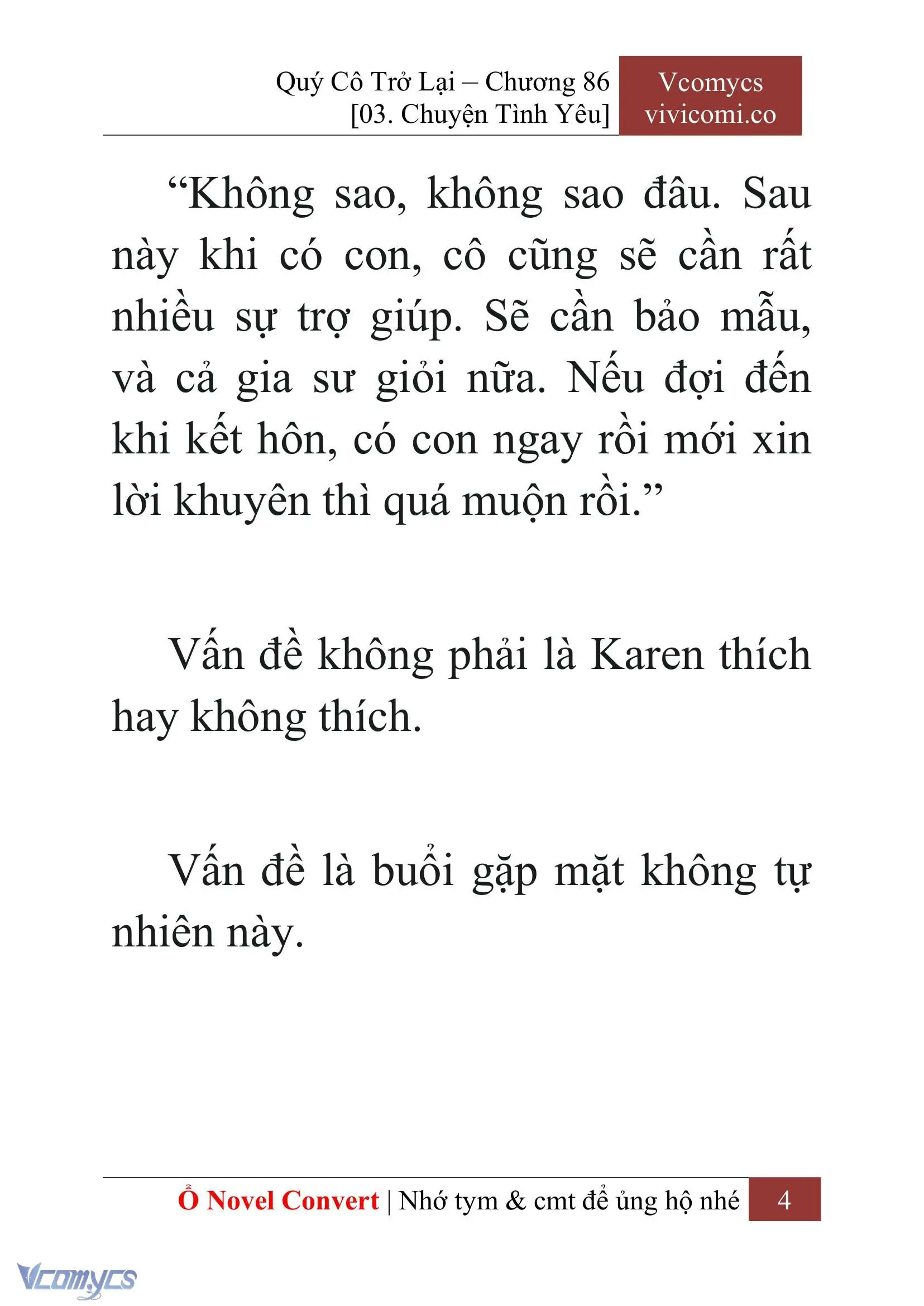 [Novel] Quý Cô Trở Lại Chapter 86 - Trang 7