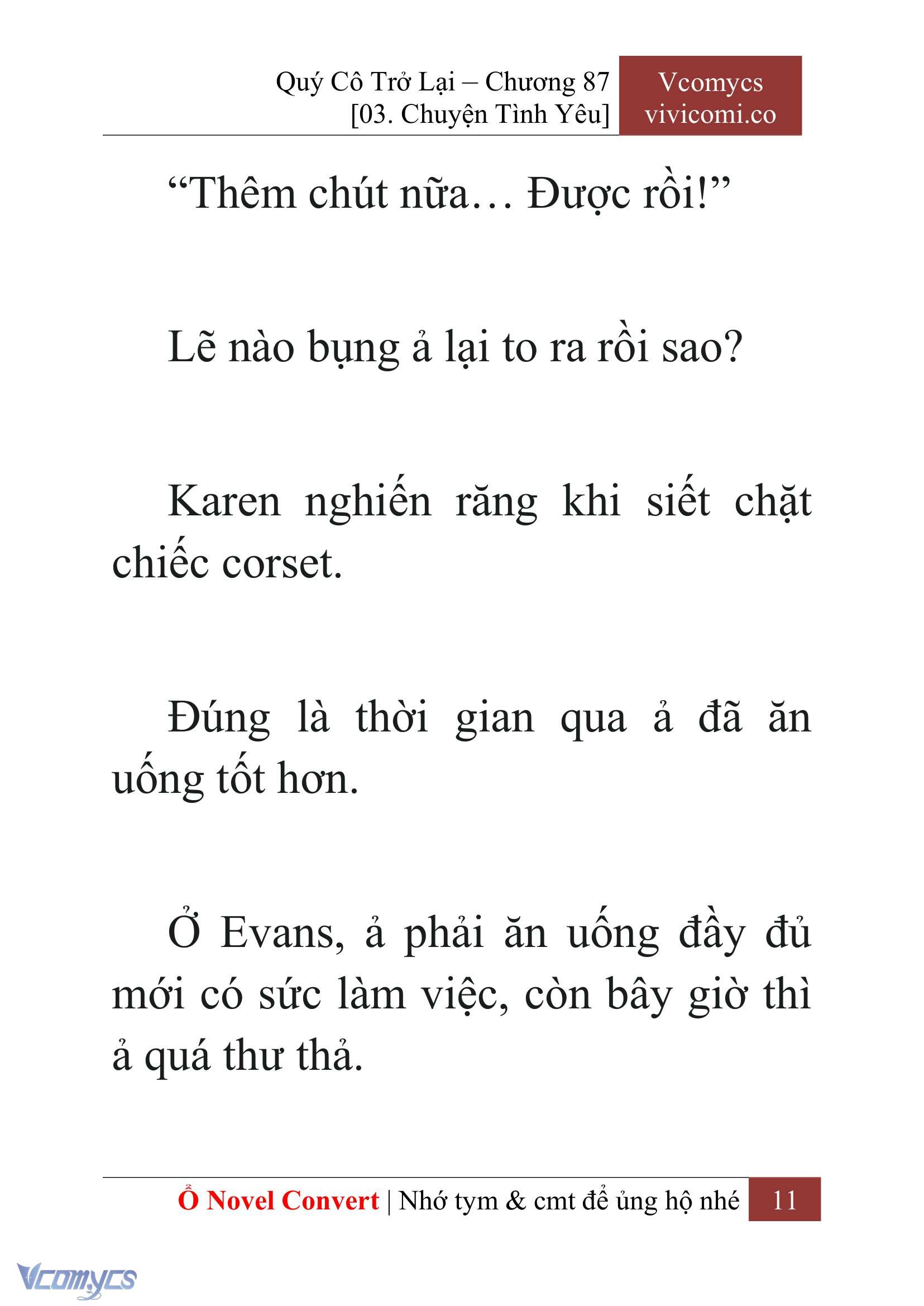 [Novel] Quý Cô Trở Lại Chapter 87 - Trang 14