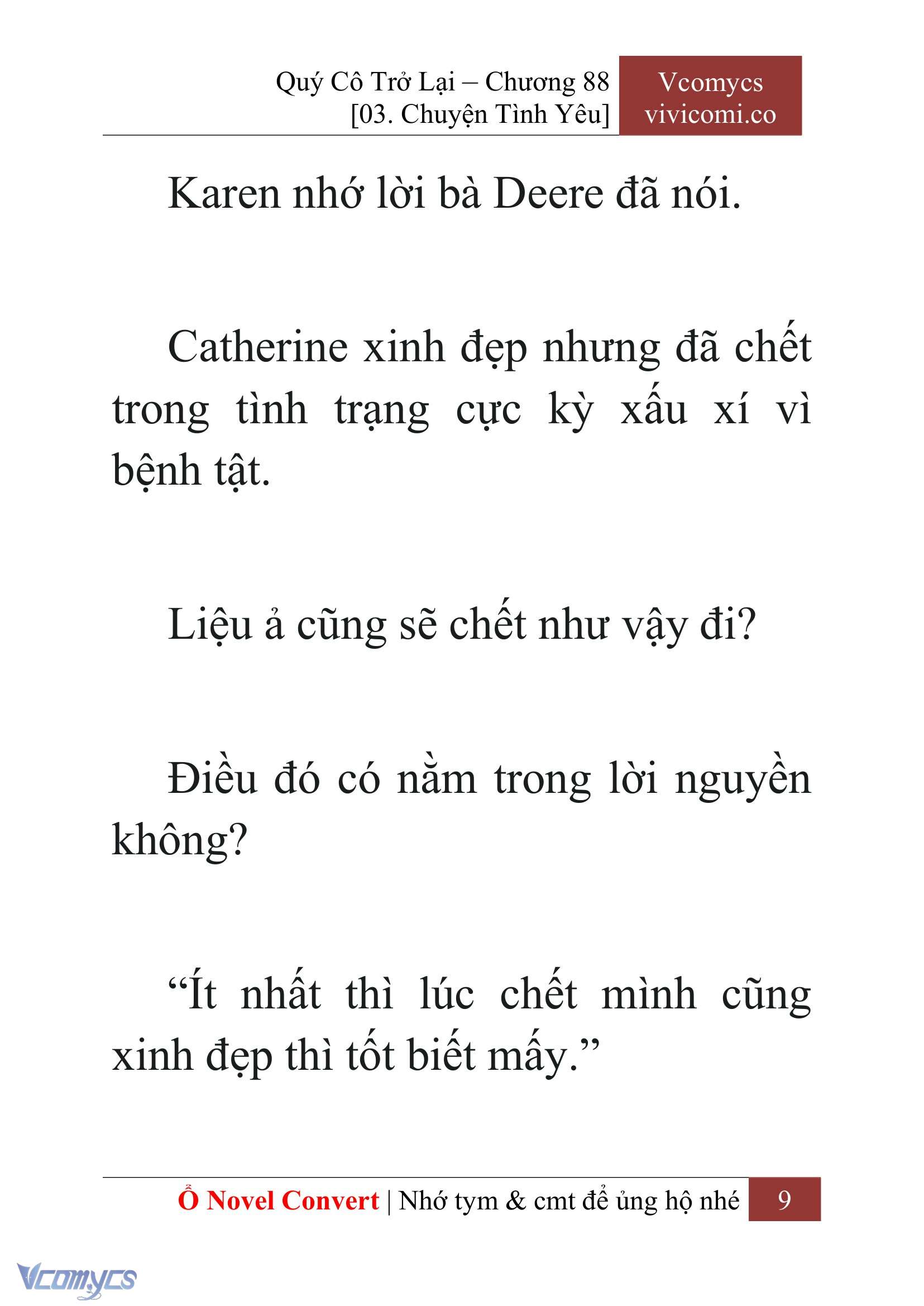 [Novel] Quý Cô Trở Lại Chapter 88 - Trang 12