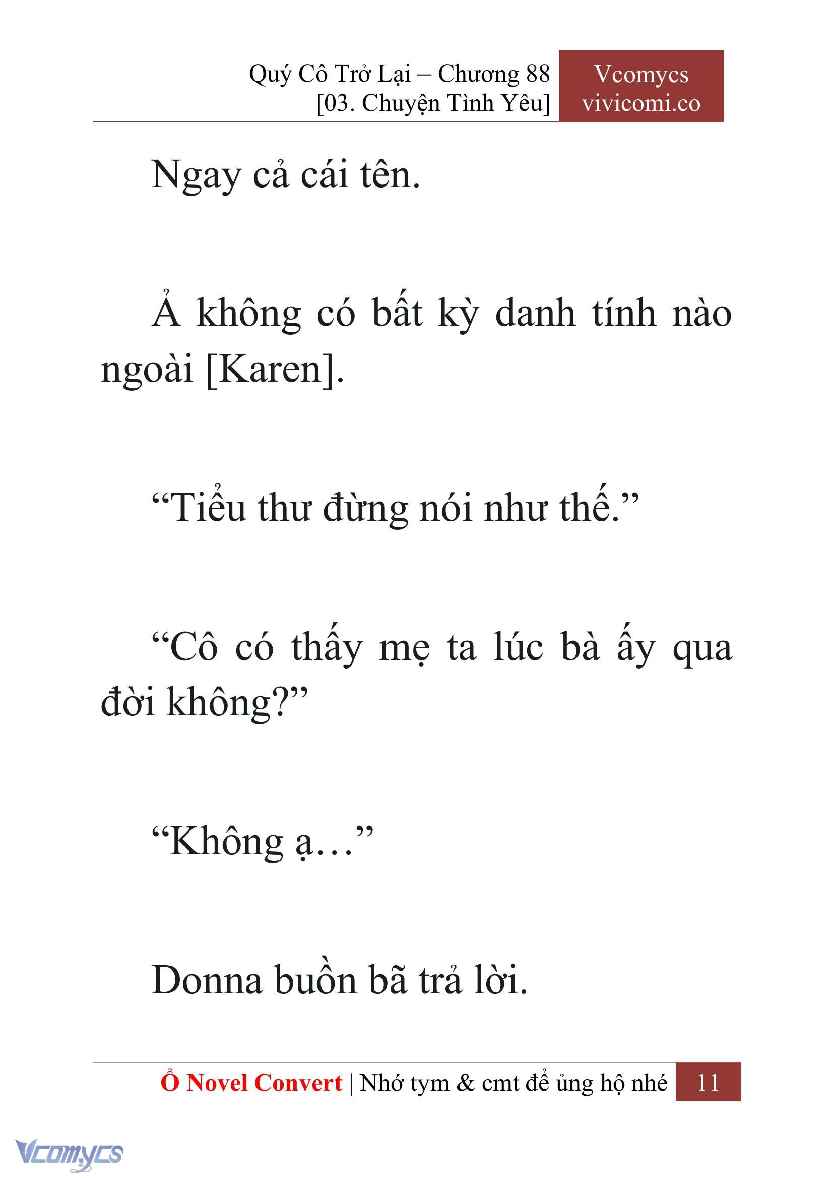 [Novel] Quý Cô Trở Lại Chapter 88 - Trang 14