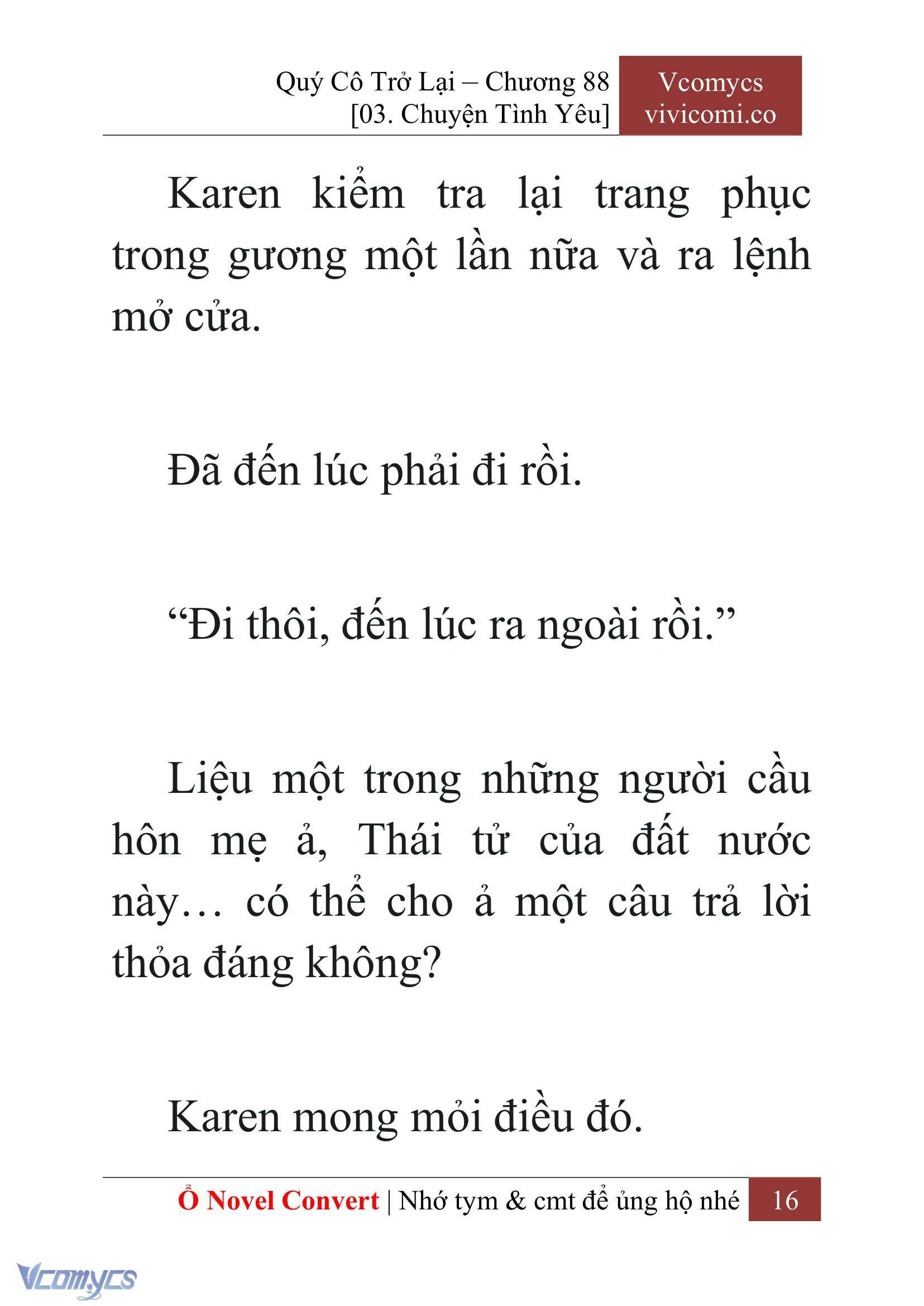 [Novel] Quý Cô Trở Lại Chapter 88 - Trang 19