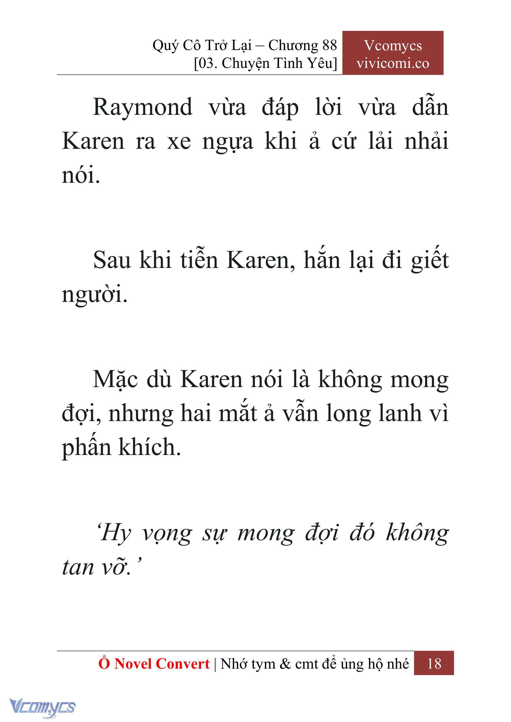 [Novel] Quý Cô Trở Lại Chapter 88 - Trang 21