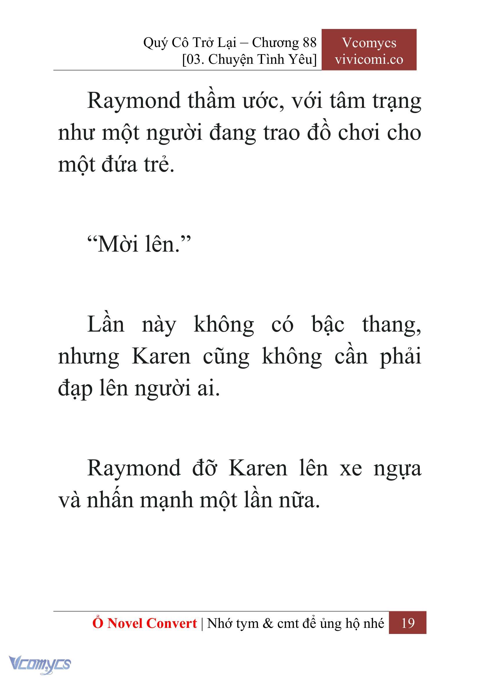 [Novel] Quý Cô Trở Lại Chapter 88 - Trang 22