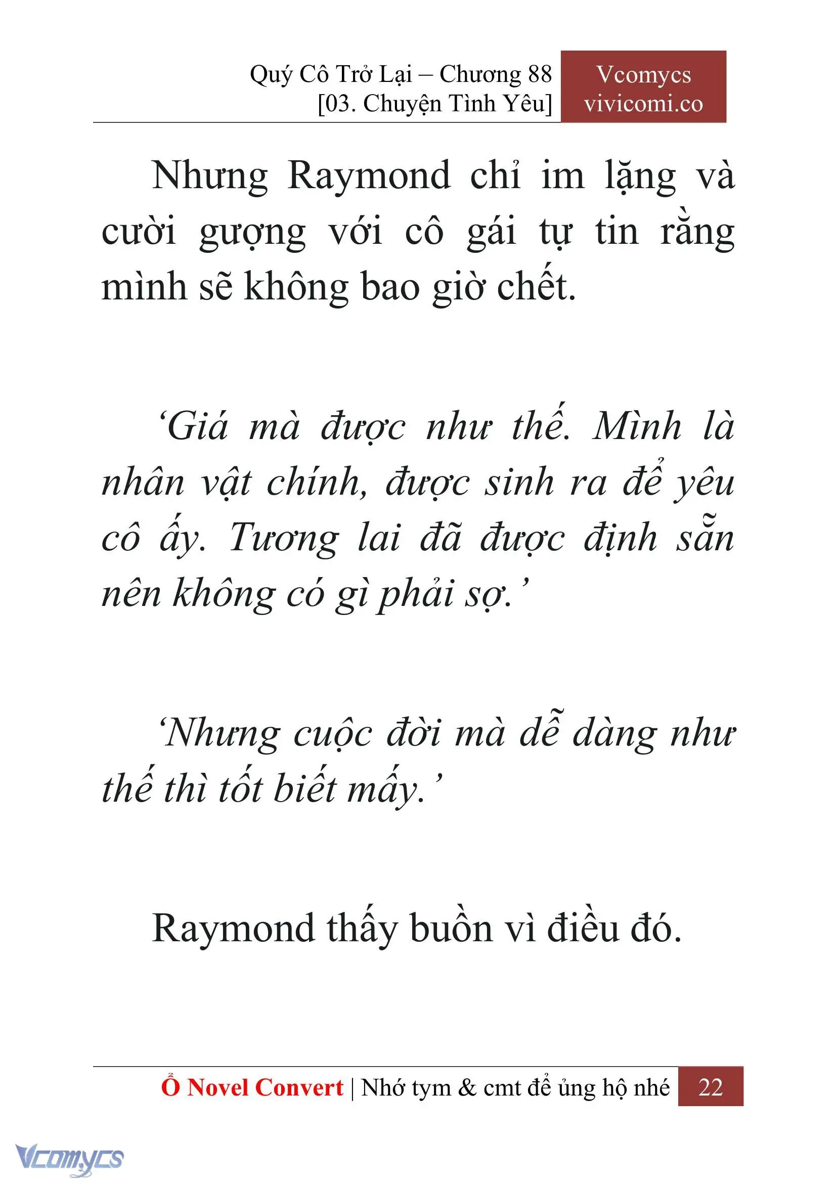 [Novel] Quý Cô Trở Lại Chapter 88 - Trang 25