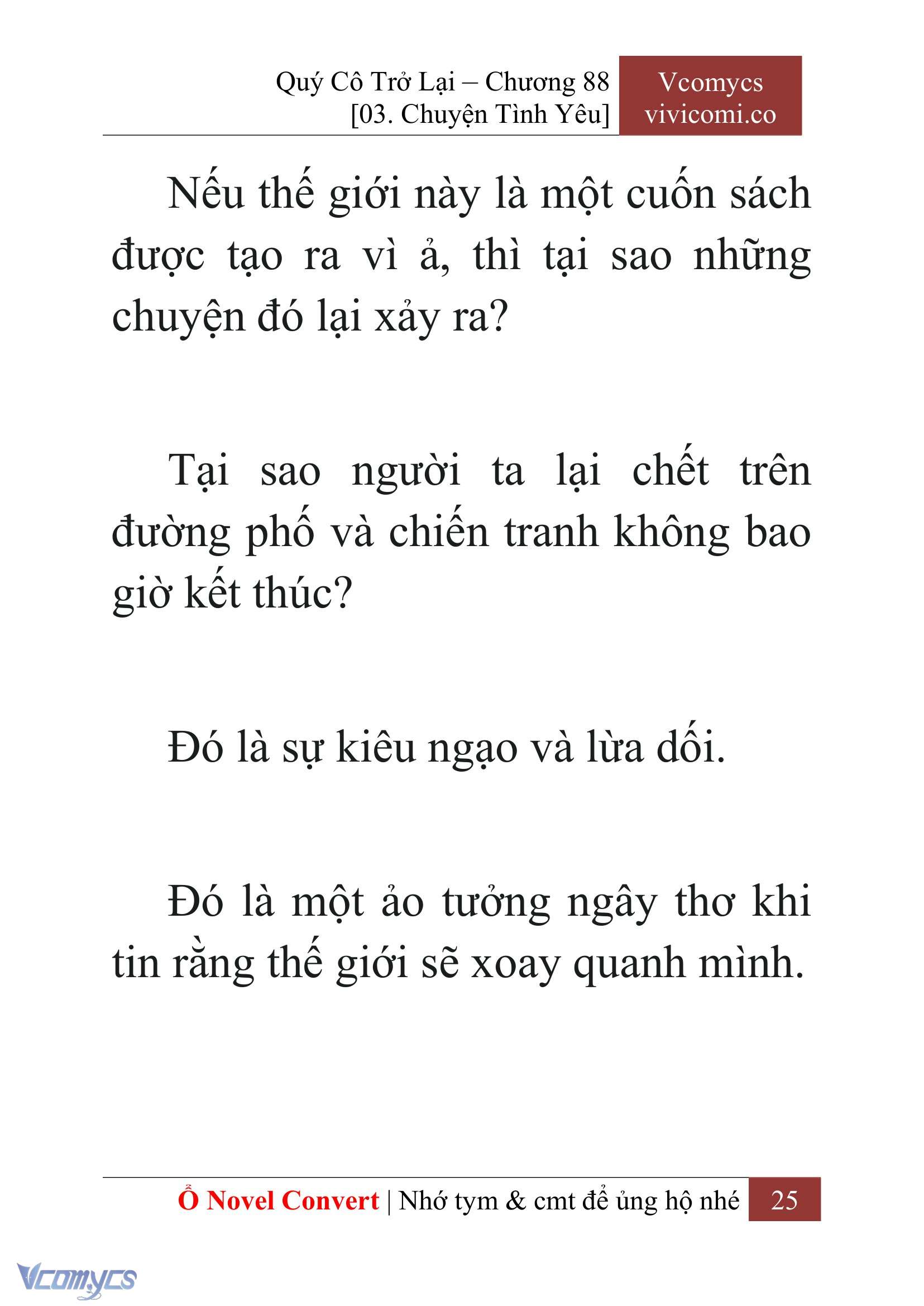 [Novel] Quý Cô Trở Lại Chapter 88 - Trang 28