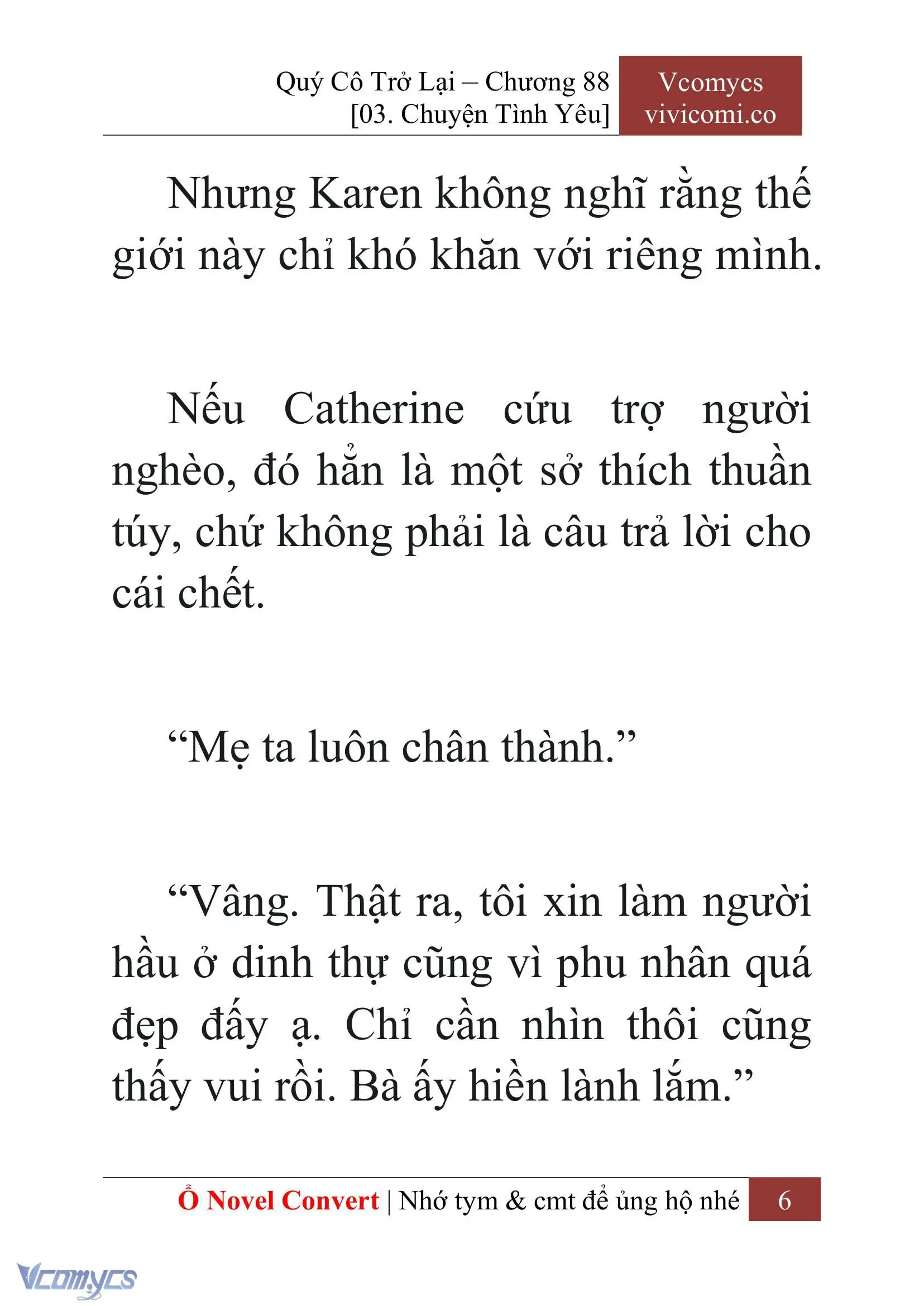 [Novel] Quý Cô Trở Lại Chapter 88 - Trang 9
