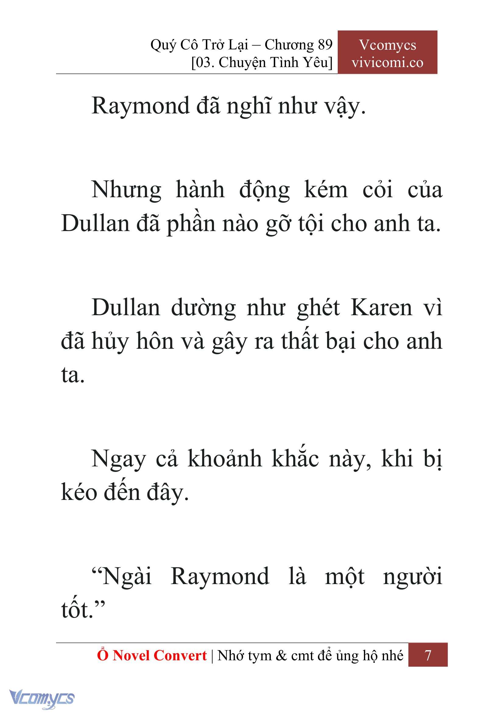[Novel] Quý Cô Trở Lại Chapter 89 - Trang 10