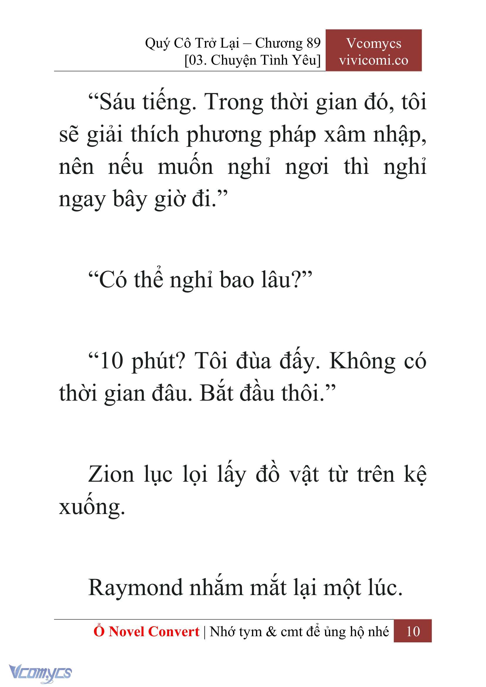 [Novel] Quý Cô Trở Lại Chapter 89 - Trang 13