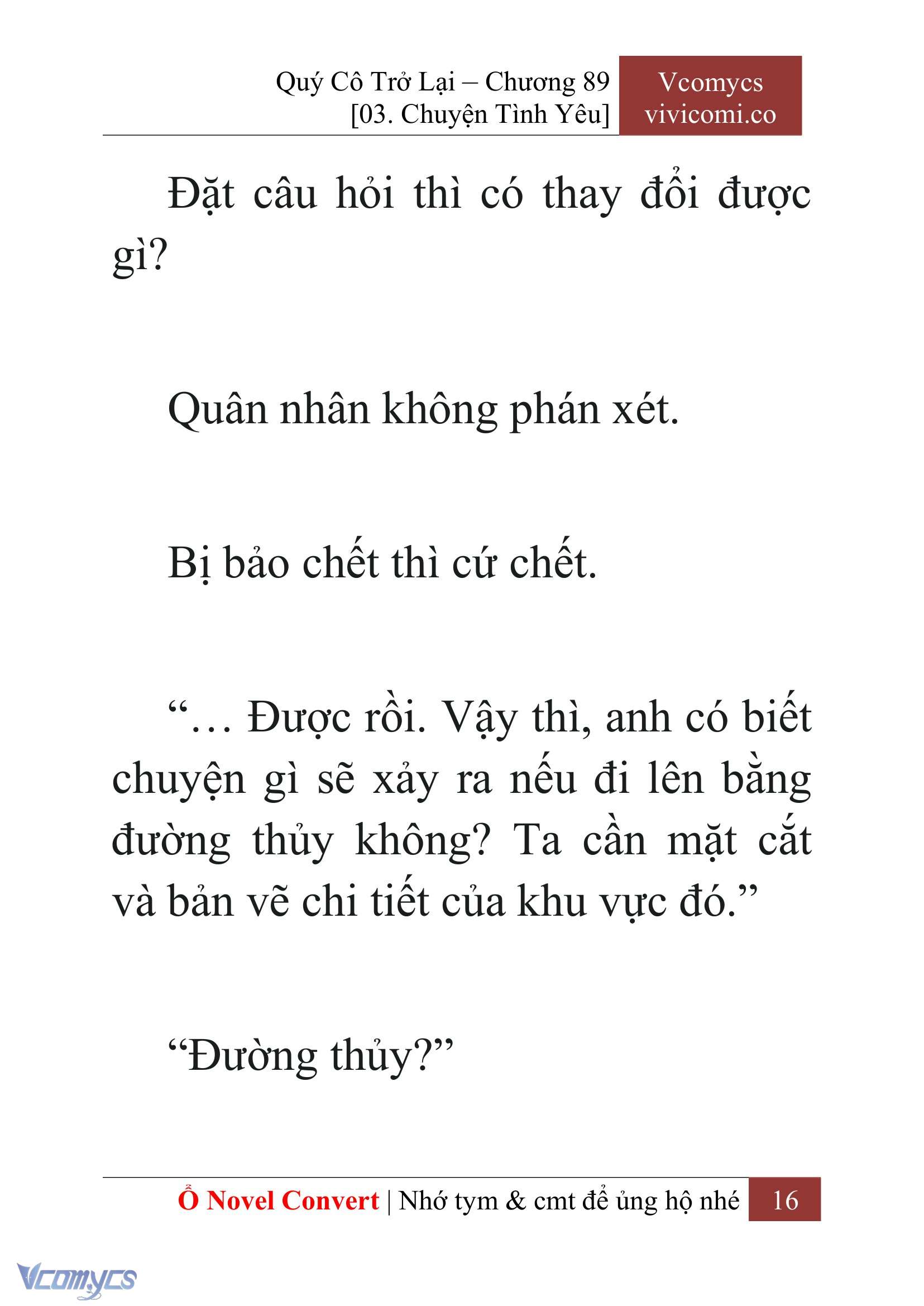 [Novel] Quý Cô Trở Lại Chapter 89 - Trang 19