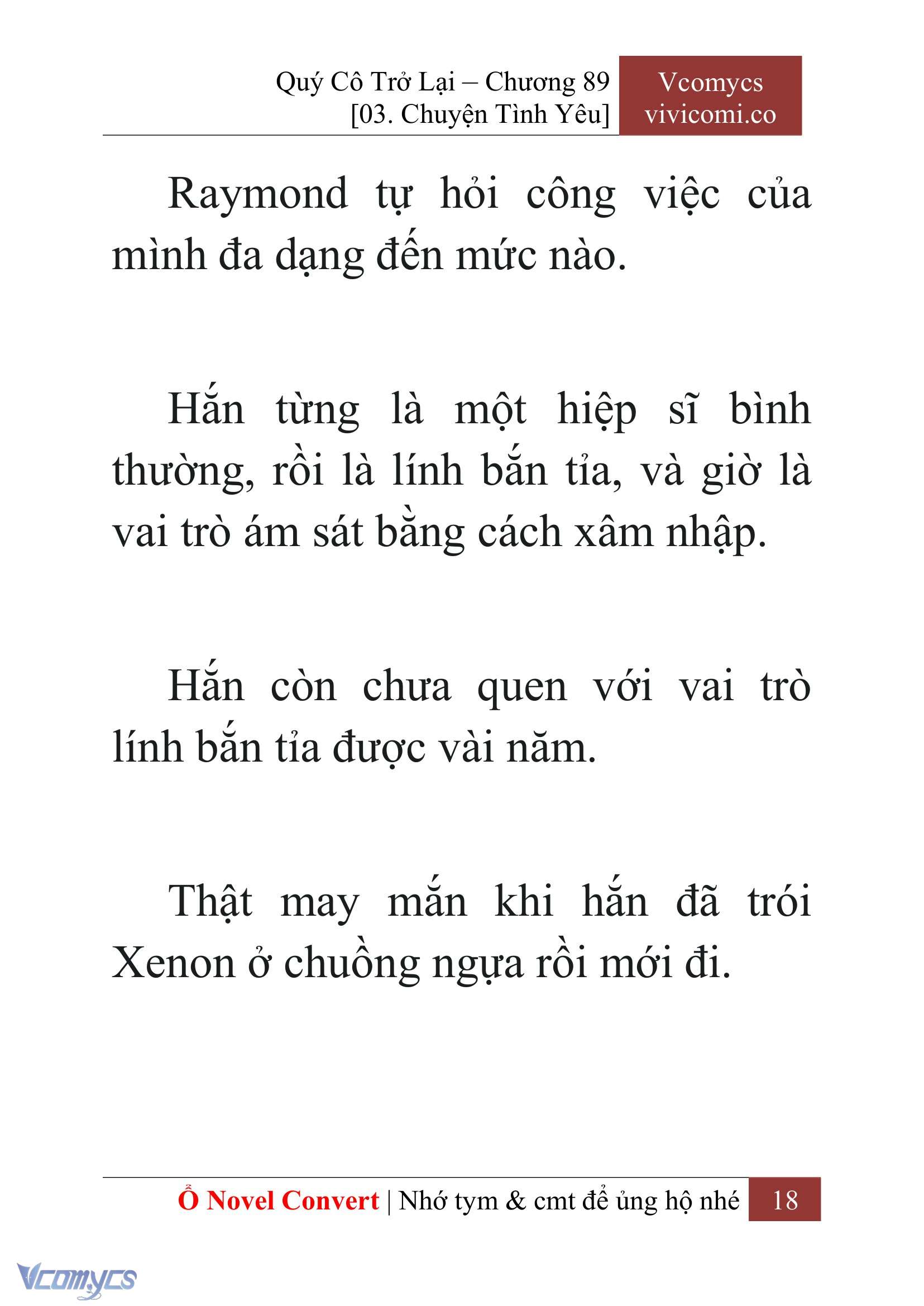 [Novel] Quý Cô Trở Lại Chapter 89 - Trang 21