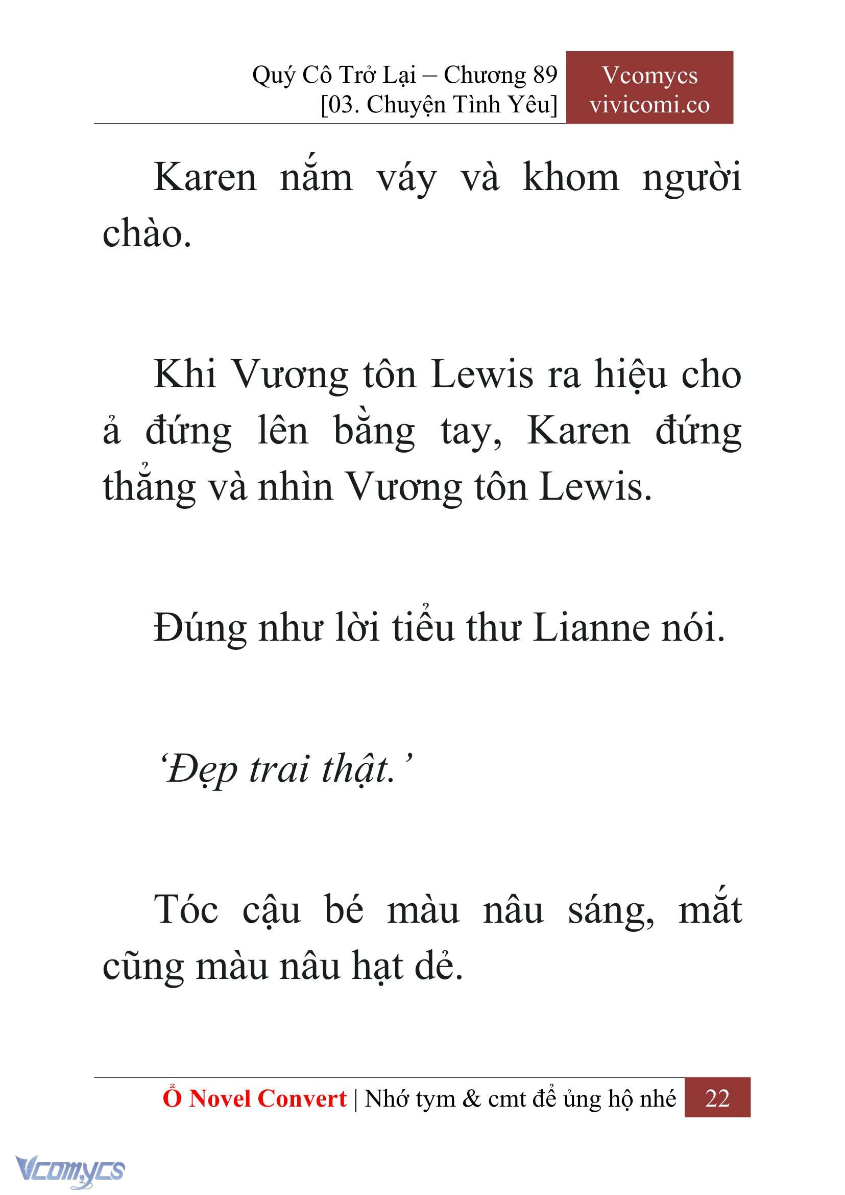 [Novel] Quý Cô Trở Lại Chapter 89 - Trang 25