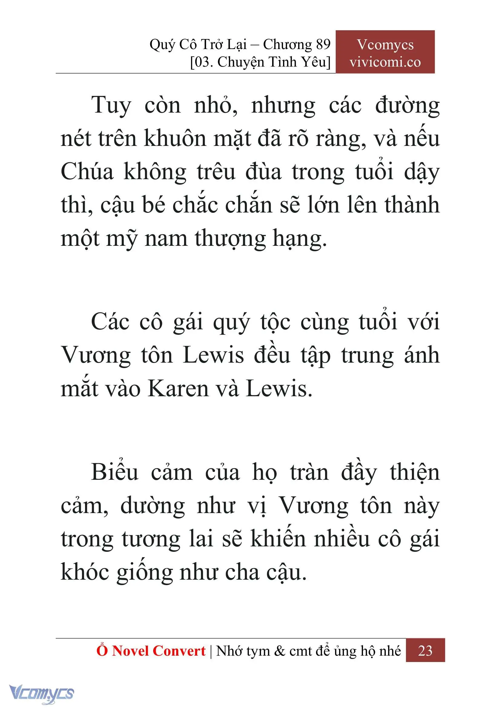 [Novel] Quý Cô Trở Lại Chapter 89 - Trang 26