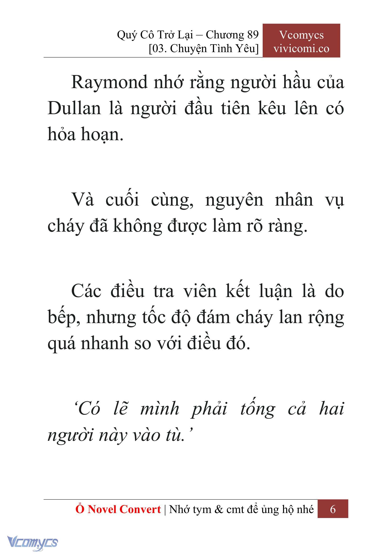 [Novel] Quý Cô Trở Lại Chapter 89 - Trang 9