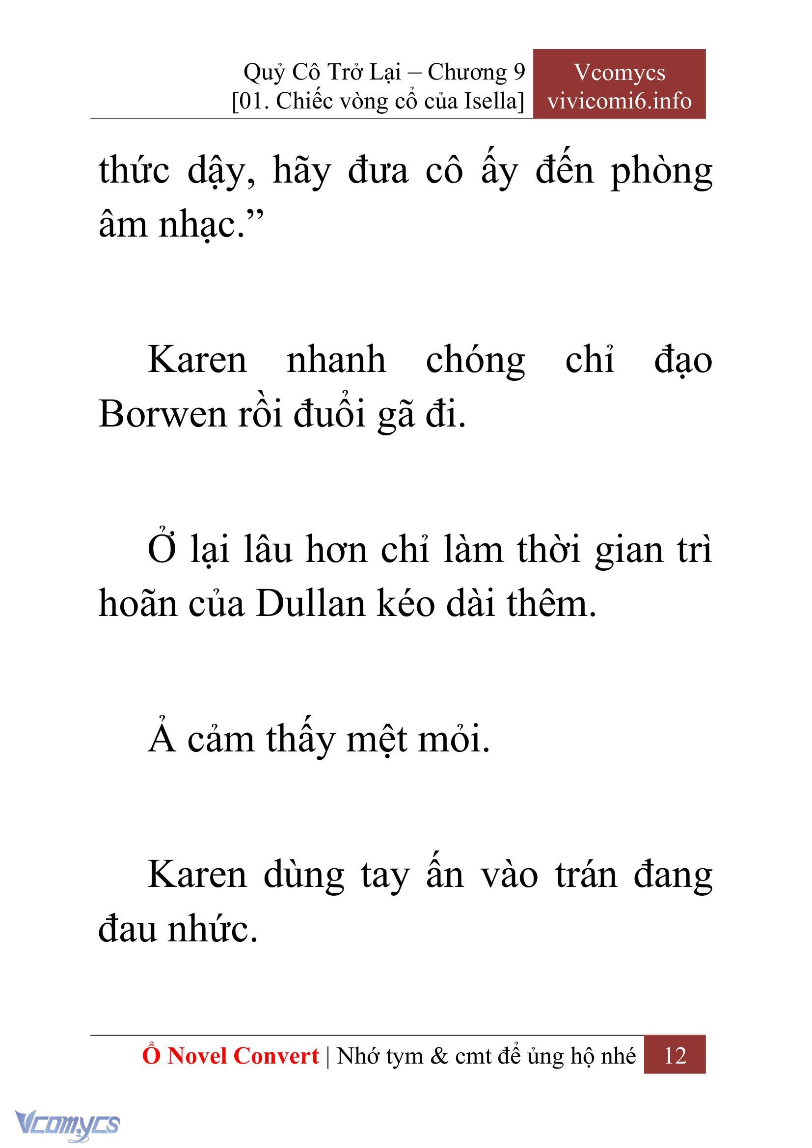 [Novel] Quý Cô Trở Lại Chapter 9 - Trang 15