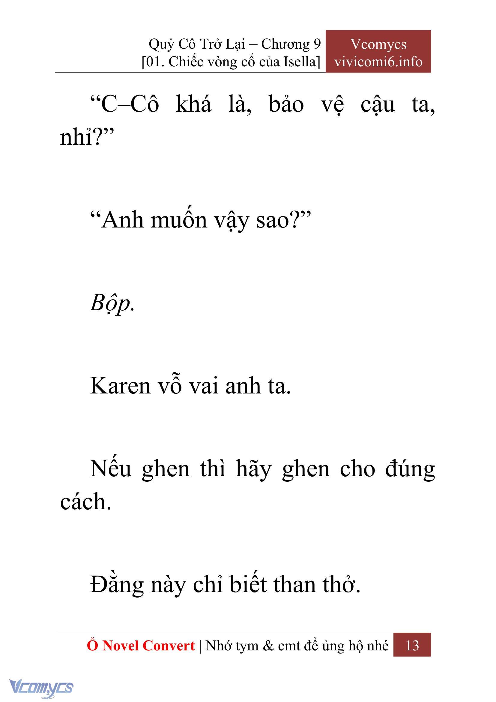 [Novel] Quý Cô Trở Lại Chapter 9 - Trang 16