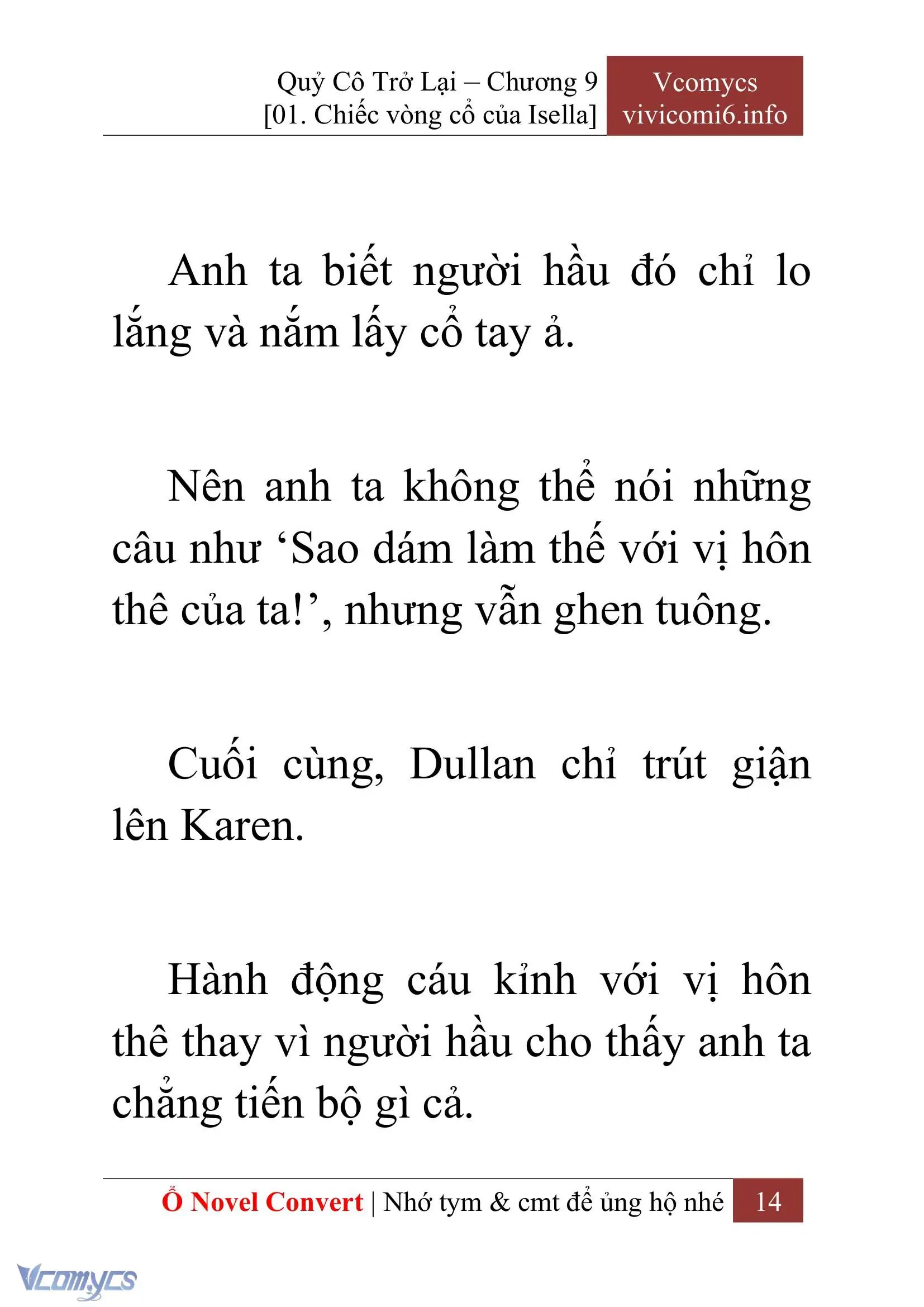 [Novel] Quý Cô Trở Lại Chapter 9 - Trang 17