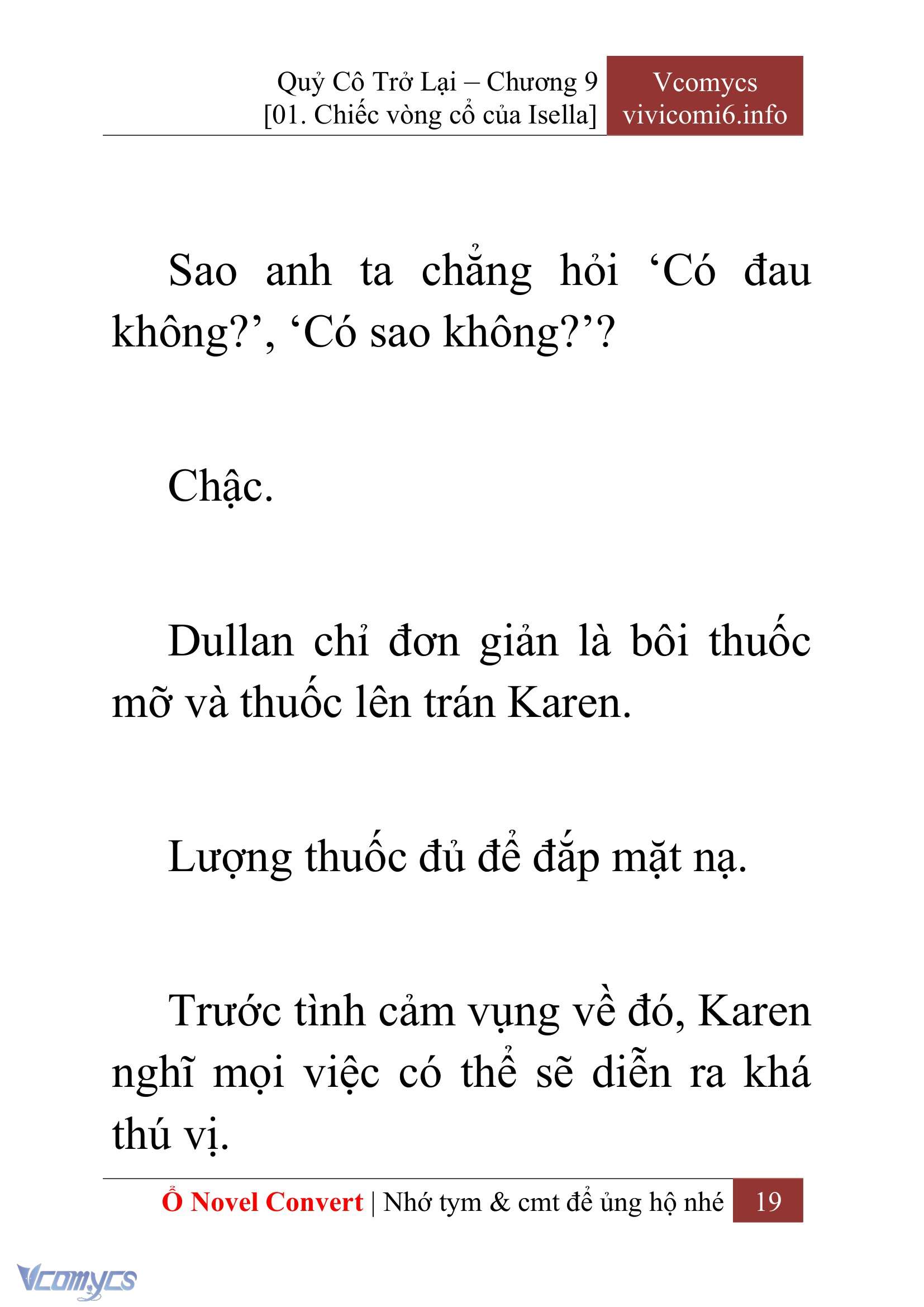 [Novel] Quý Cô Trở Lại Chapter 9 - Trang 22