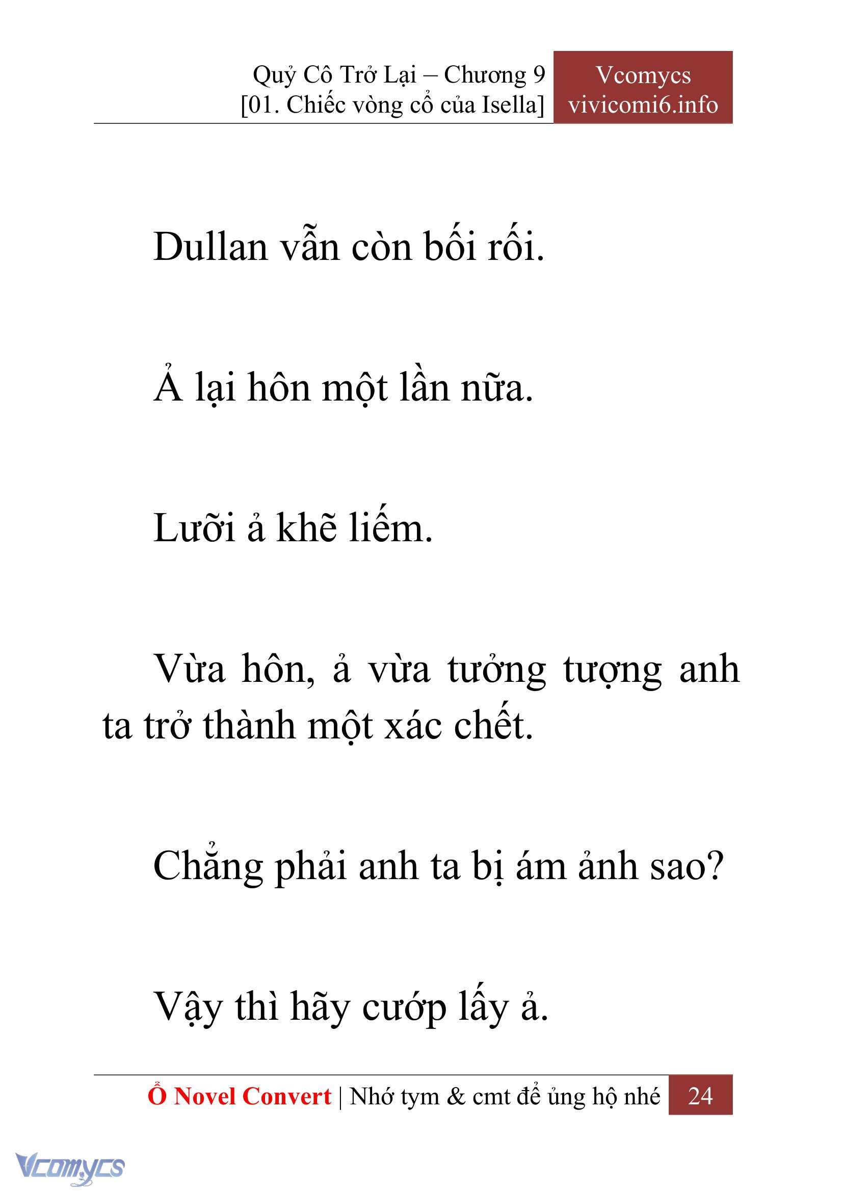 [Novel] Quý Cô Trở Lại Chapter 9 - Trang 27