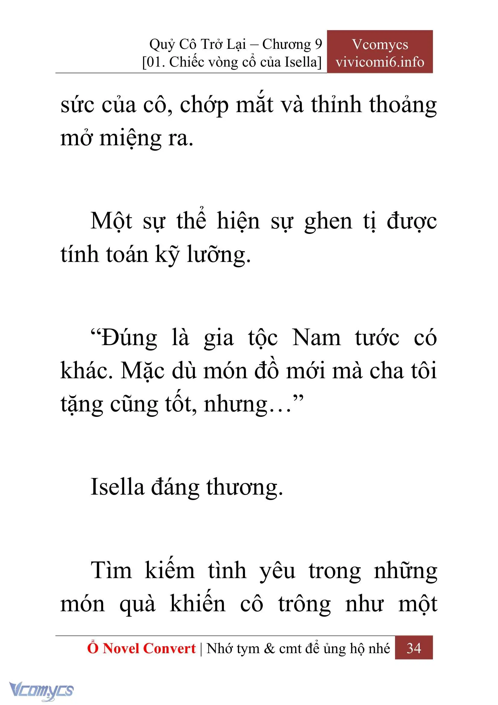 [Novel] Quý Cô Trở Lại Chapter 9 - Trang 37