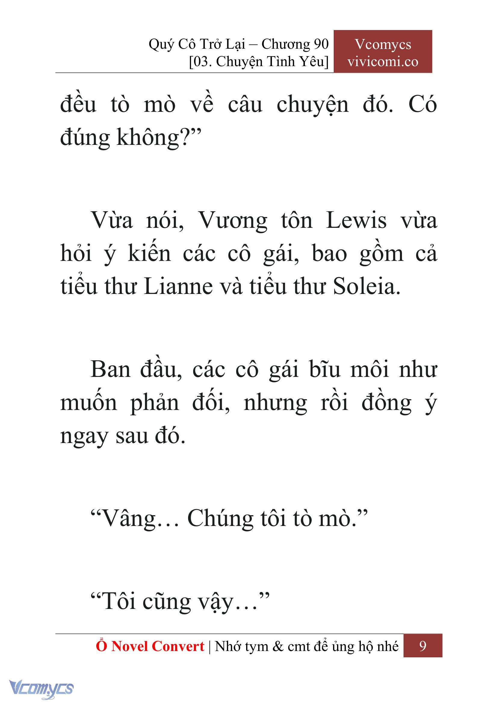 [Novel] Quý Cô Trở Lại Chapter 90 - Trang 12