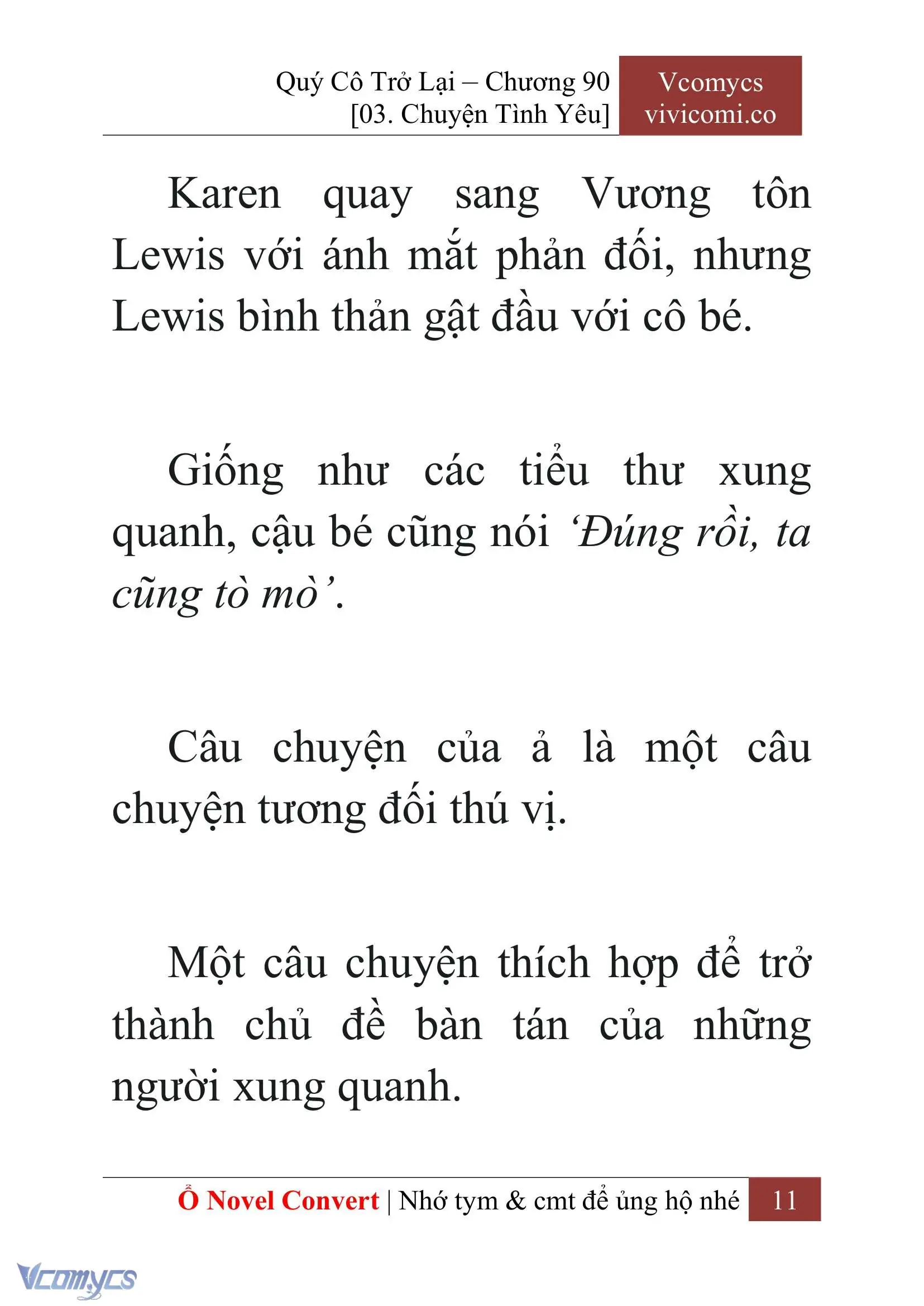 [Novel] Quý Cô Trở Lại Chapter 90 - Trang 14