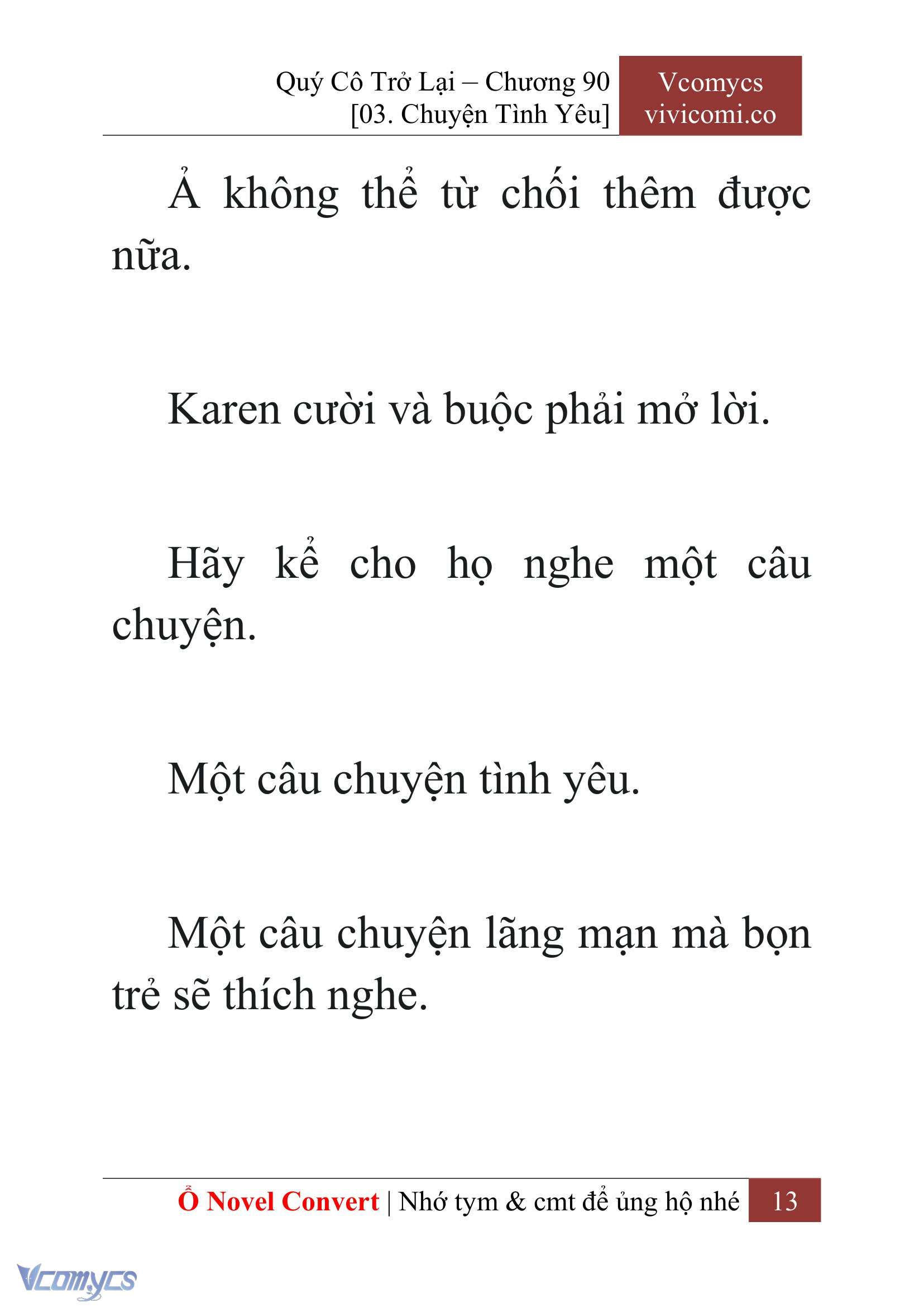 [Novel] Quý Cô Trở Lại Chapter 90 - Trang 16