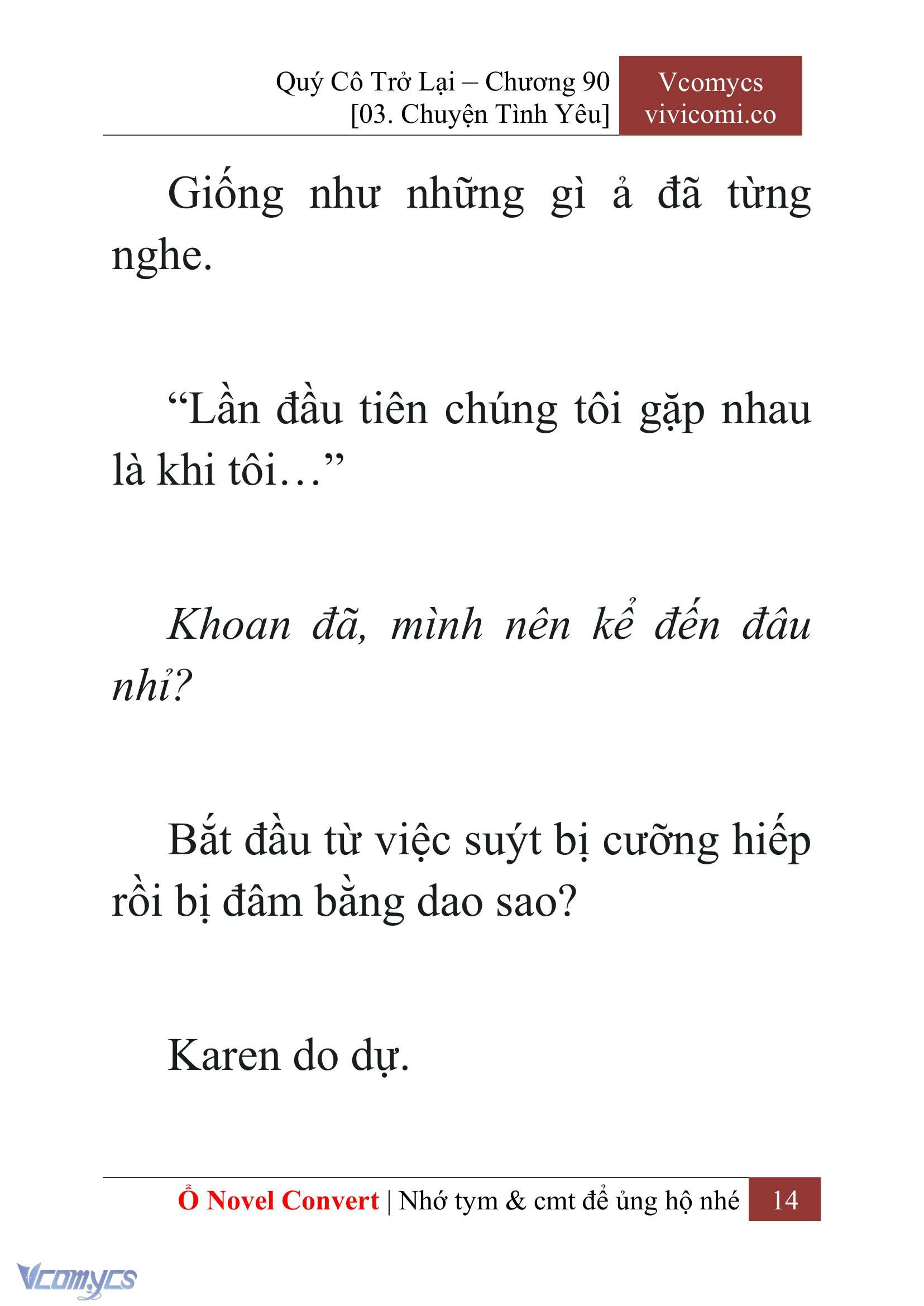 [Novel] Quý Cô Trở Lại Chapter 90 - Trang 17