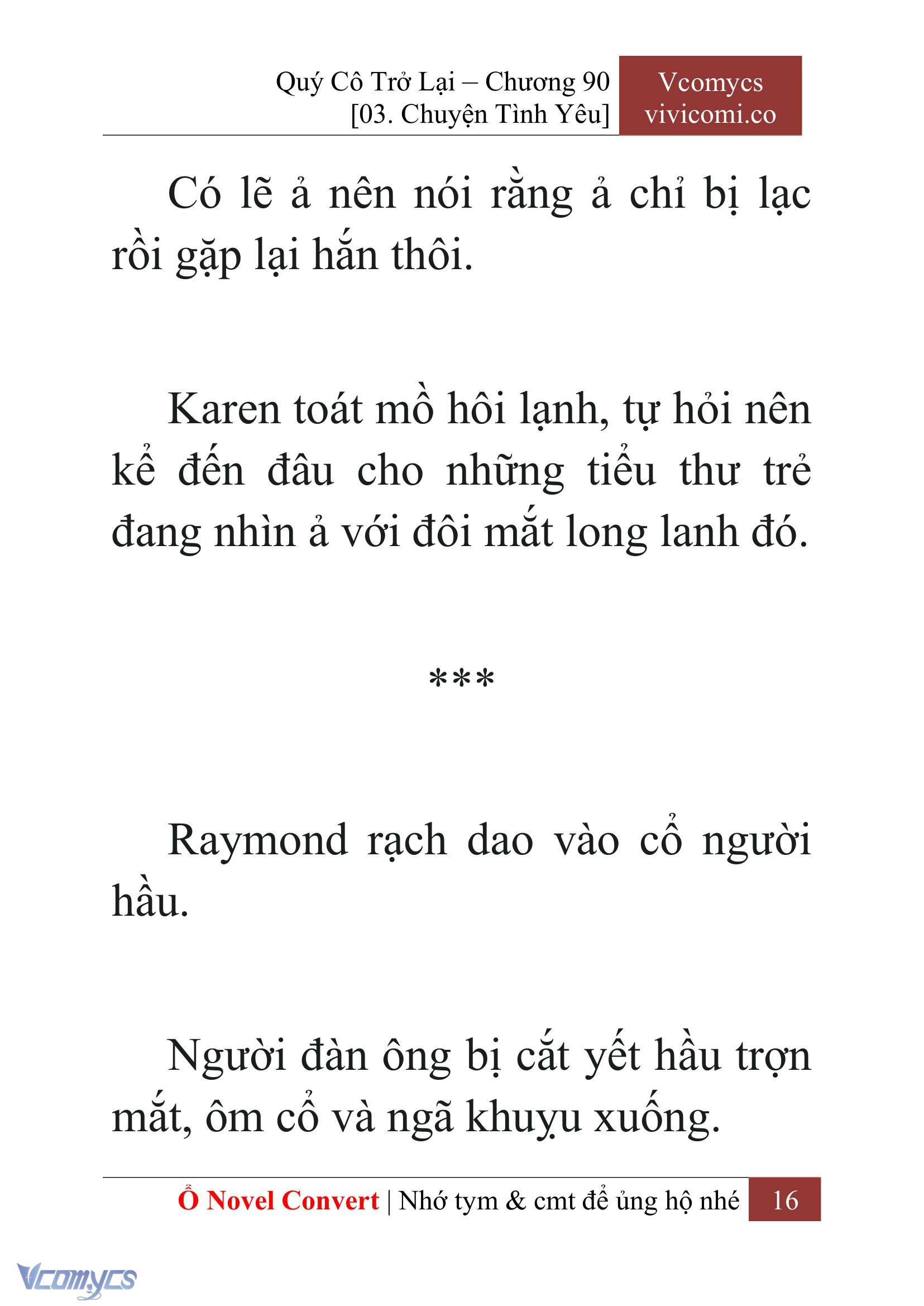 [Novel] Quý Cô Trở Lại Chapter 90 - Trang 19