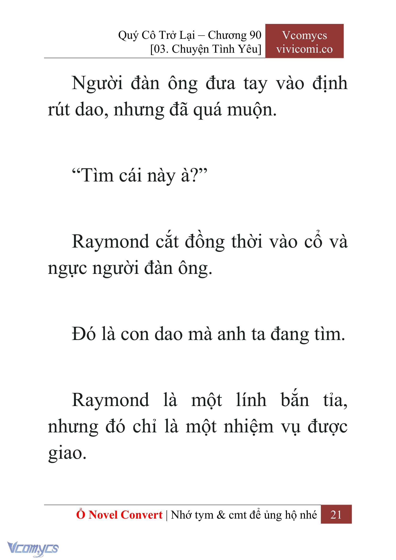 [Novel] Quý Cô Trở Lại Chapter 90 - Trang 24